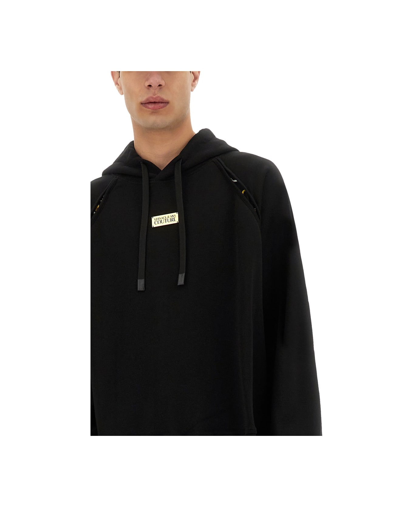 Versace Jeans Couture Hoodie - BLACK