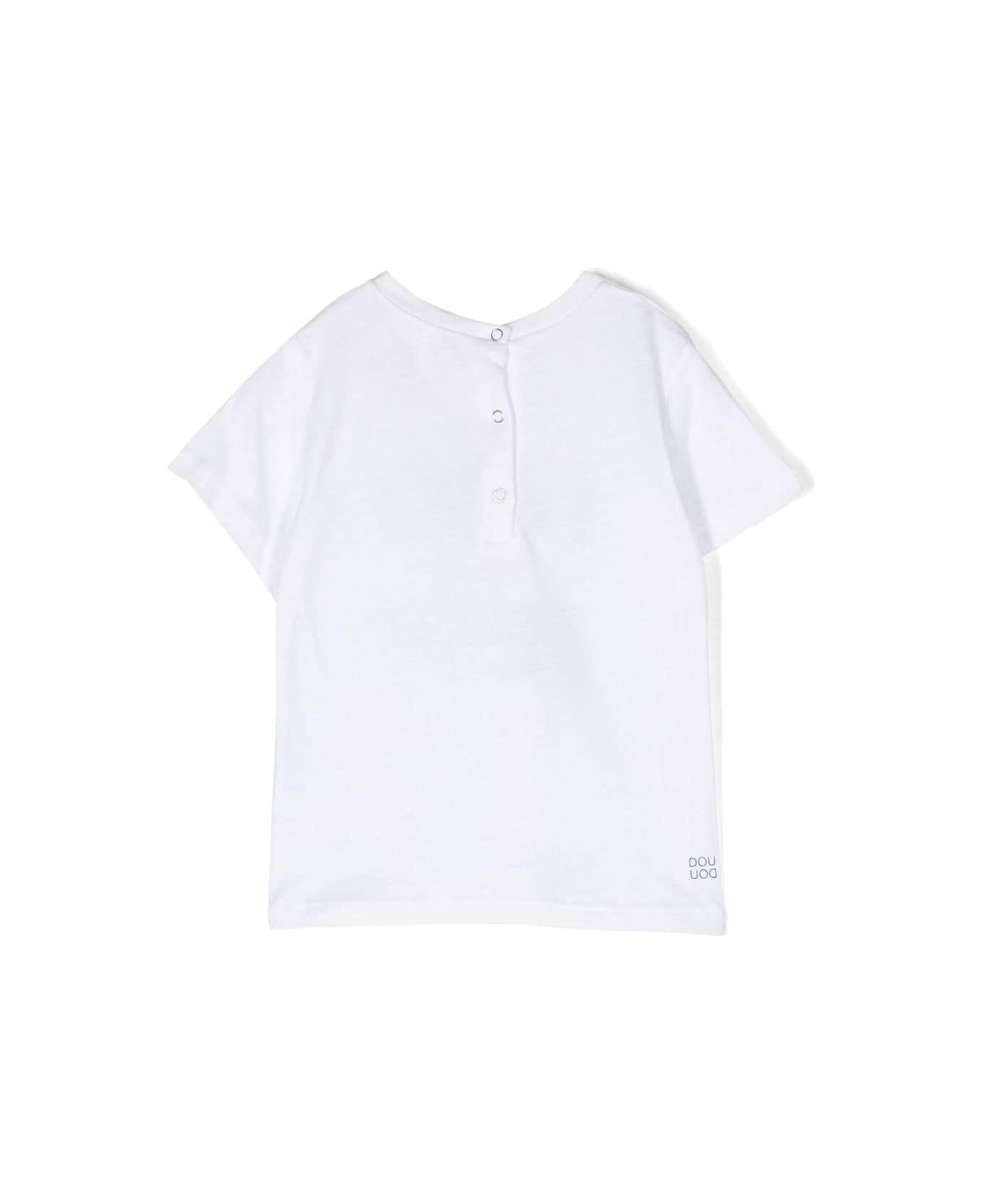 Douuod Printed T-shirt - White
