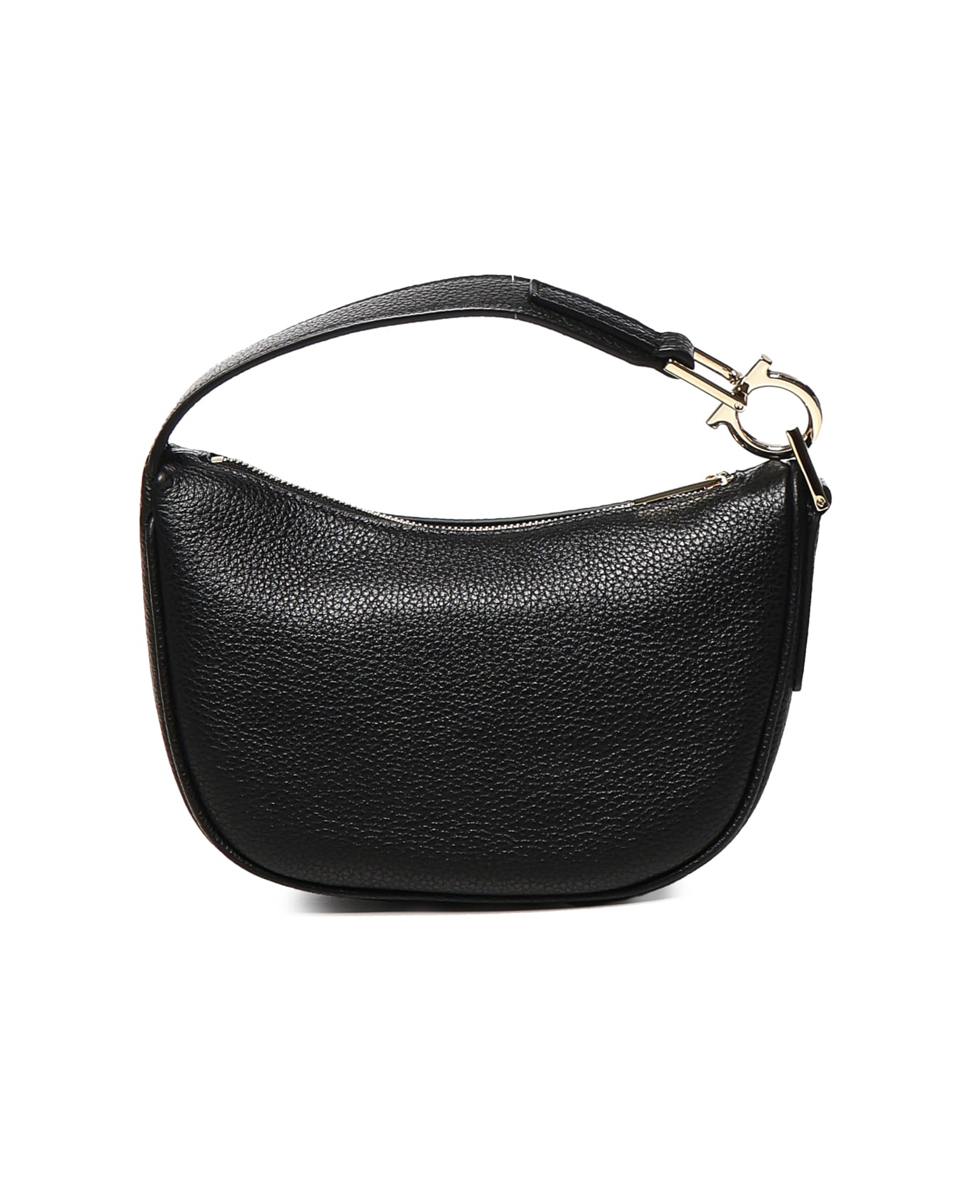 Ferragamo North-south Mini Hobo Bag - Black