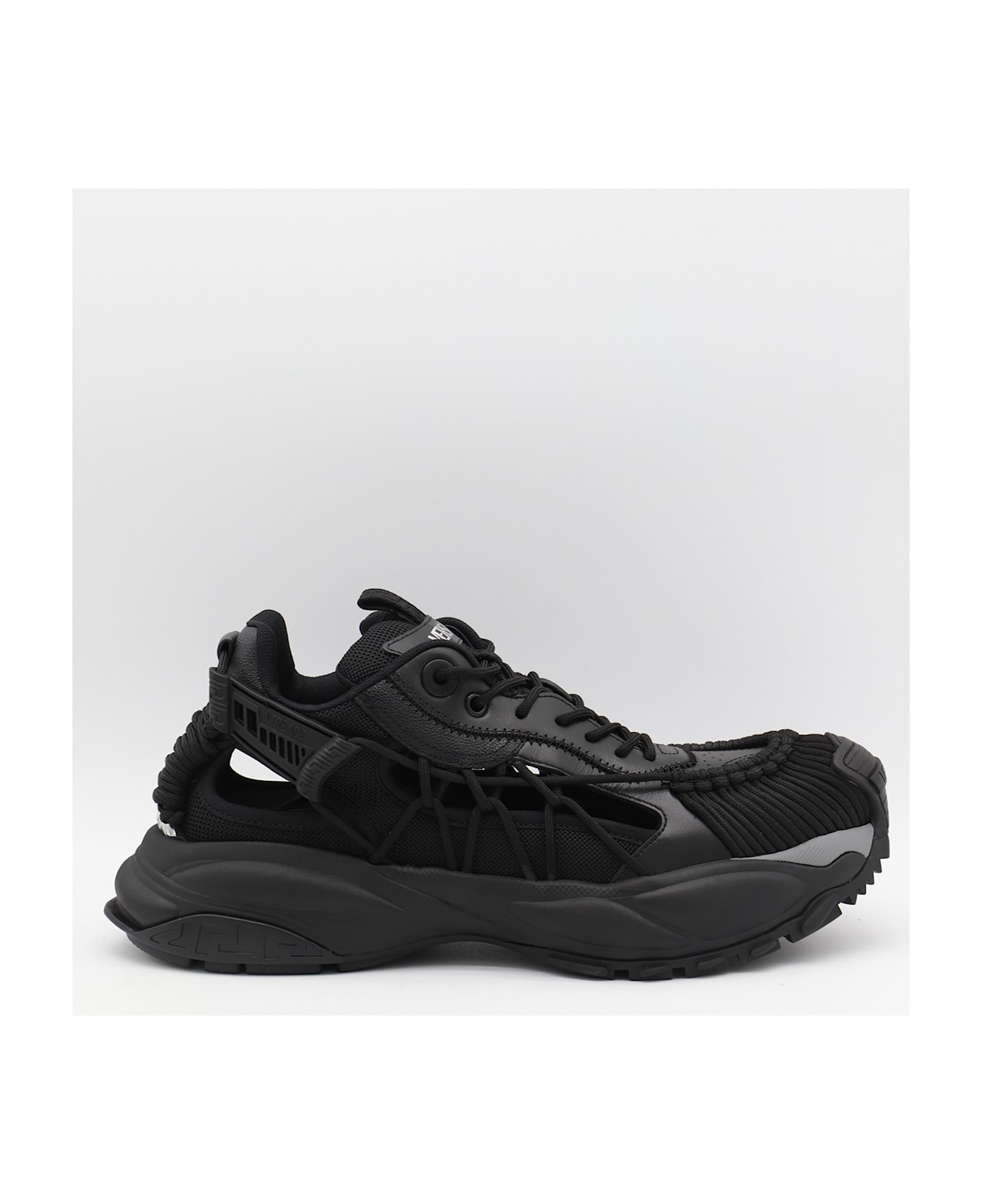 Versace Black Sneakers - Black