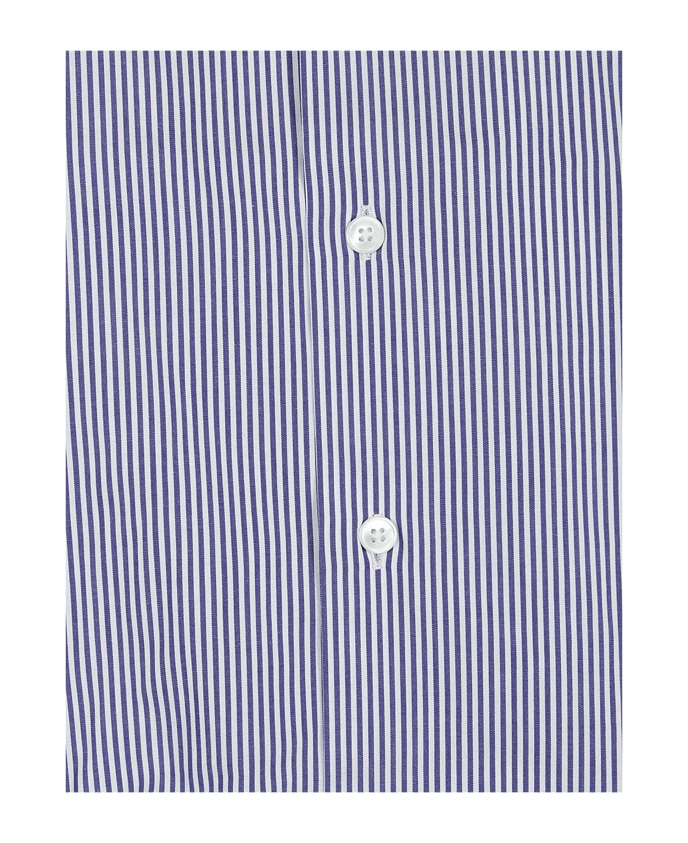 Bagutta Long Sleeve Shirt - Bianco/blu シャツ