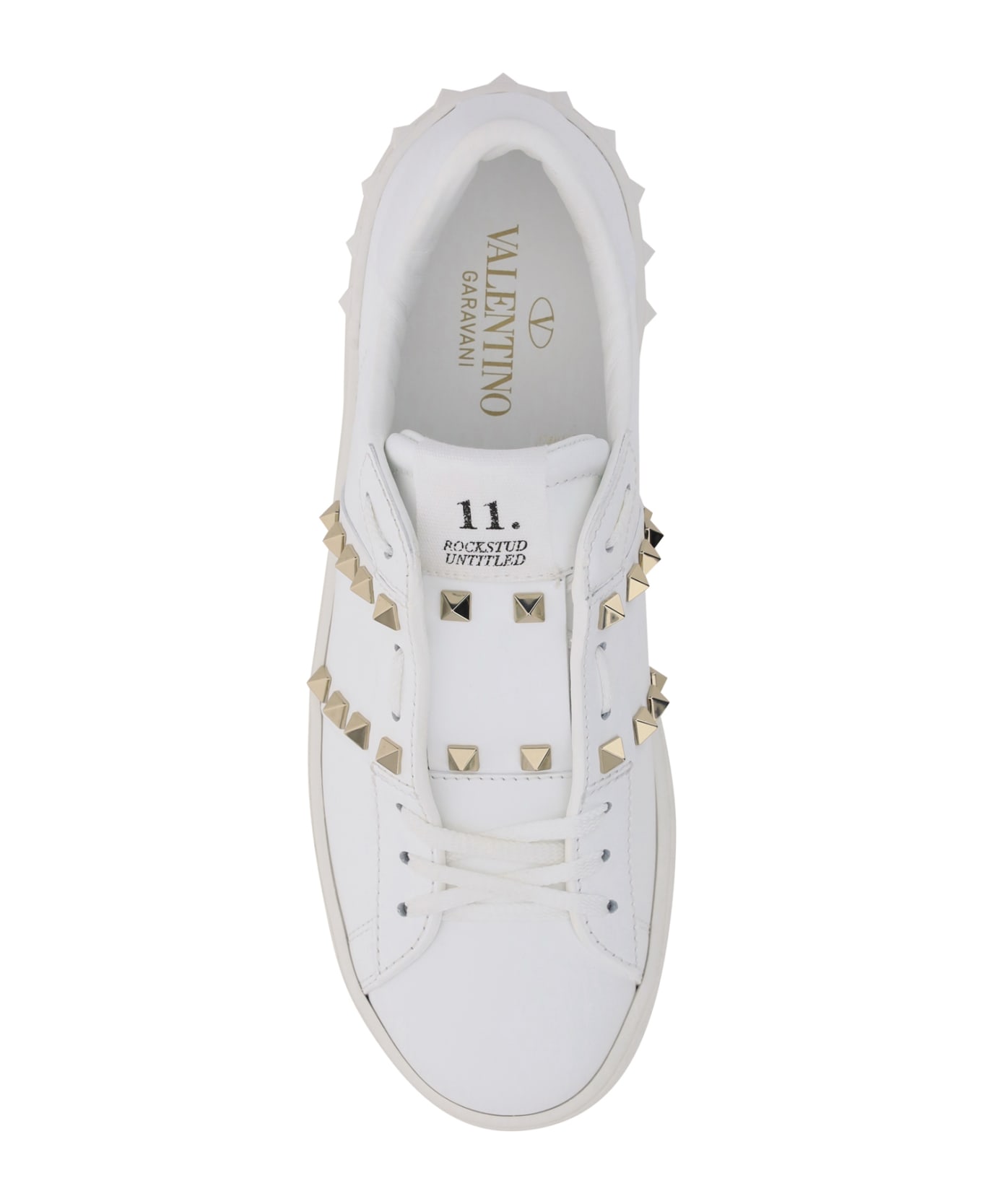 Valentino Garavani Rockstud Untitled Sneakers - Bianco