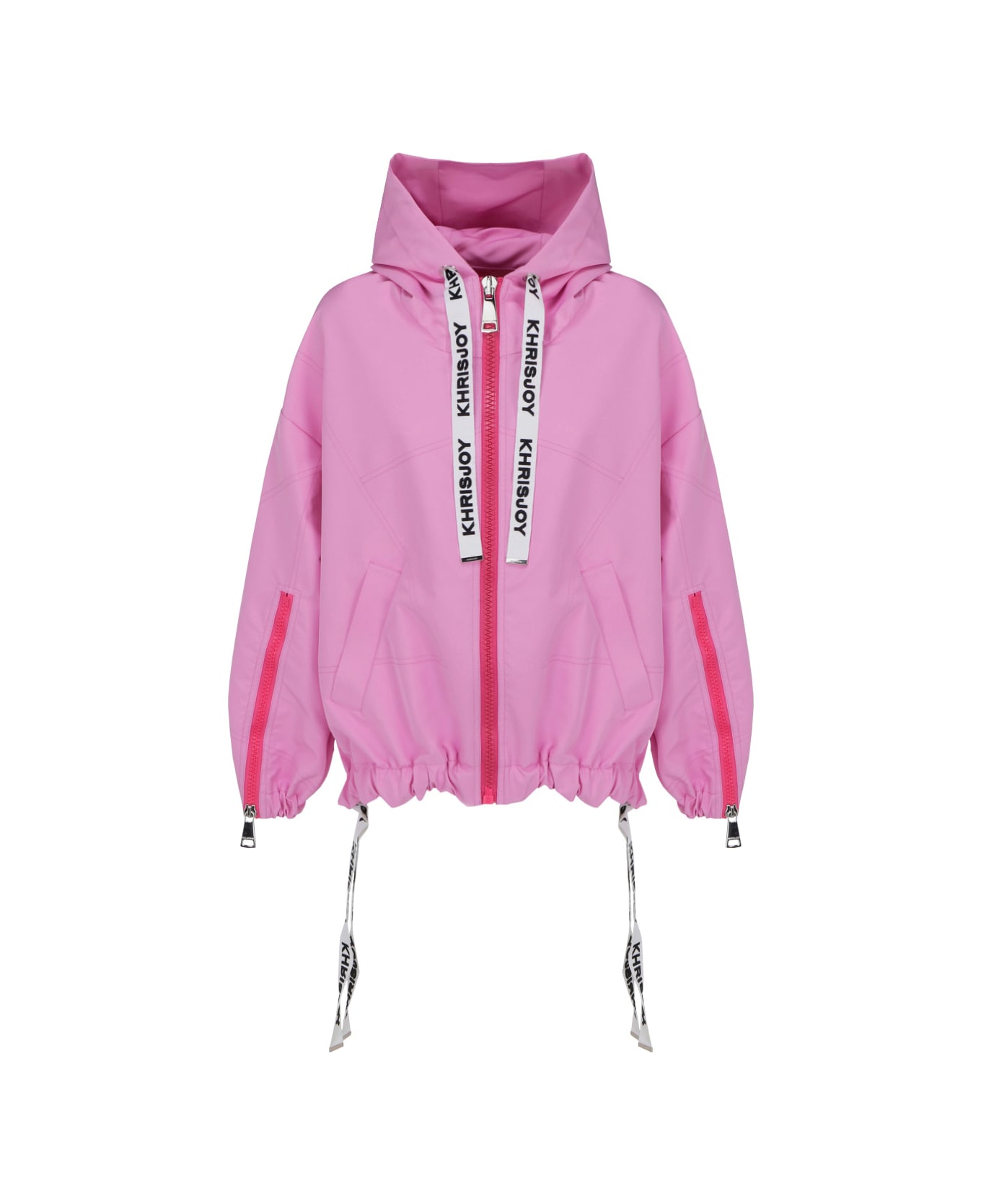【関税込み】KHRISJOY 'Windbreaker Hood' jacket Khrisjoy Kids Oversized Hooded Windbreaker Jacket with Zip