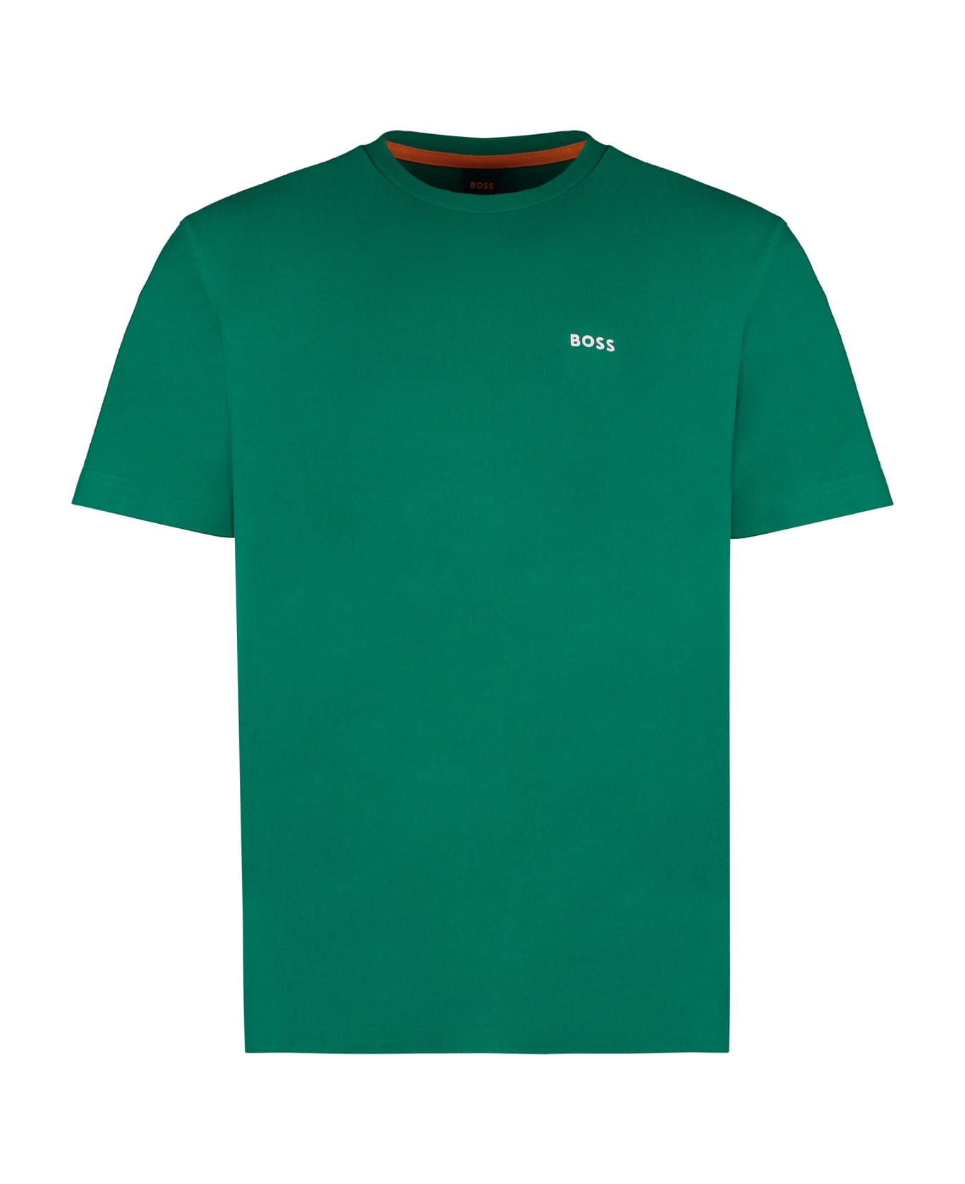 Hugo Boss Cotton Crew-neck T-shirt - green