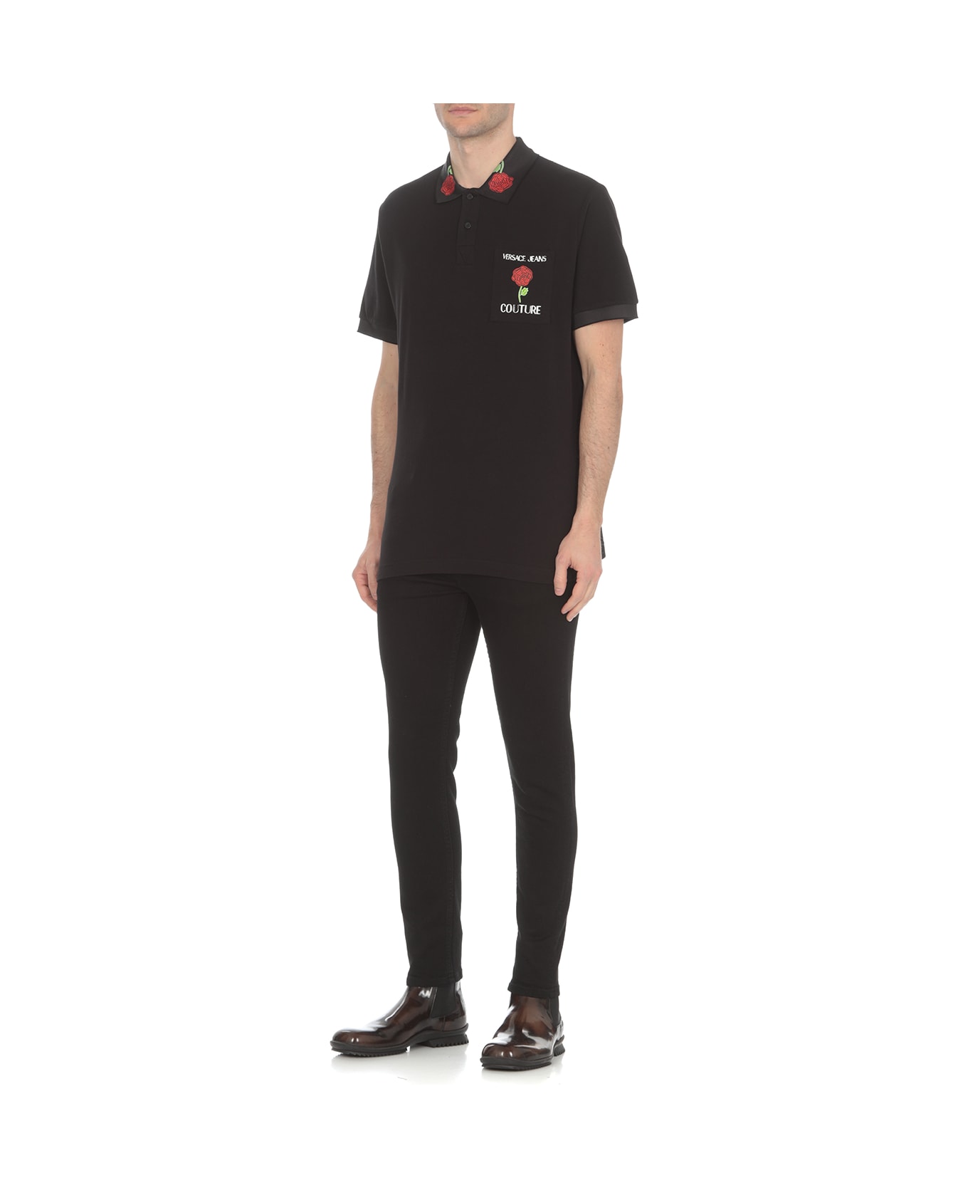 Versace Jeans Couture Polo - Black