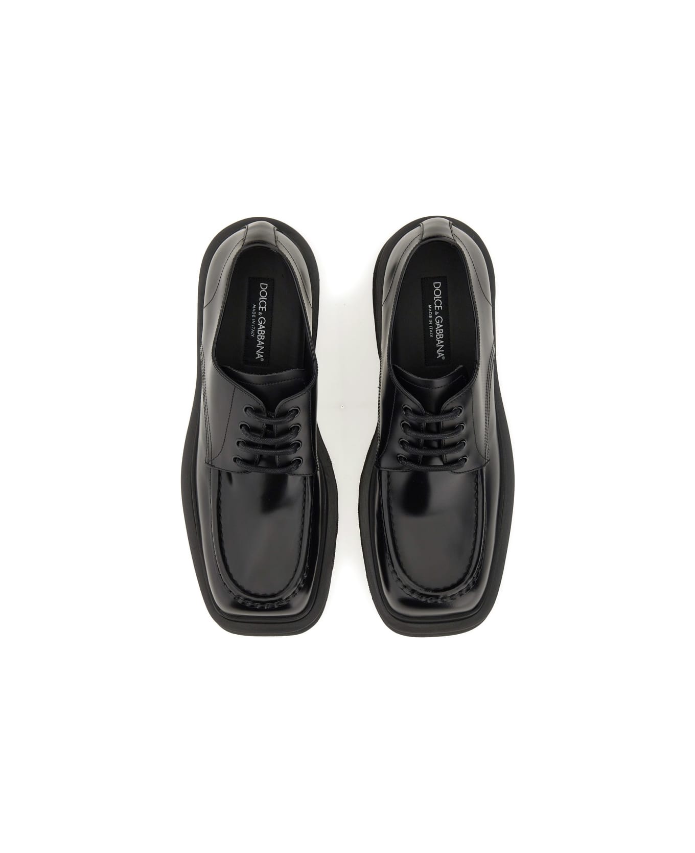 Dolce & Gabbana Derby Hi-trekking - BLACK