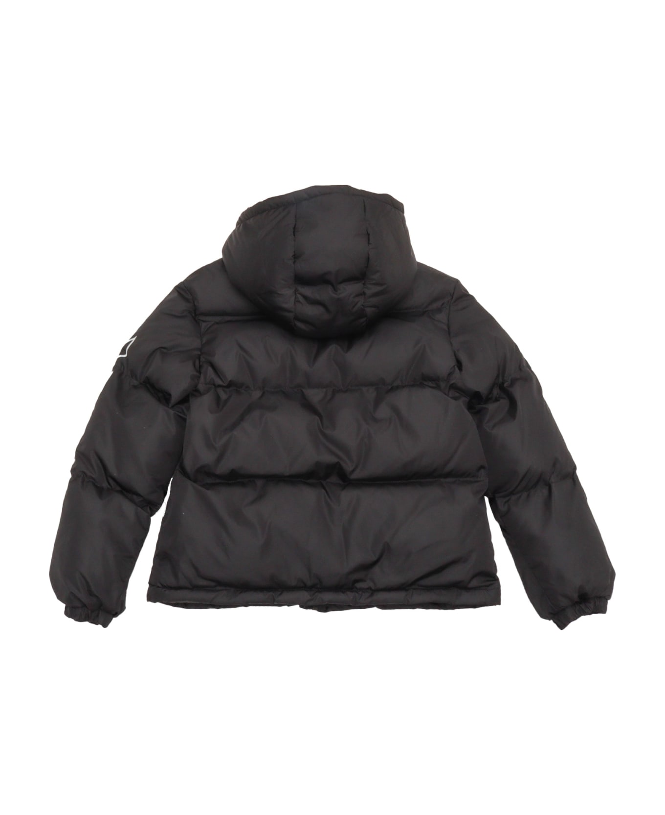 Off-White Bookish Diag Short Puffer Black - White - BLACK