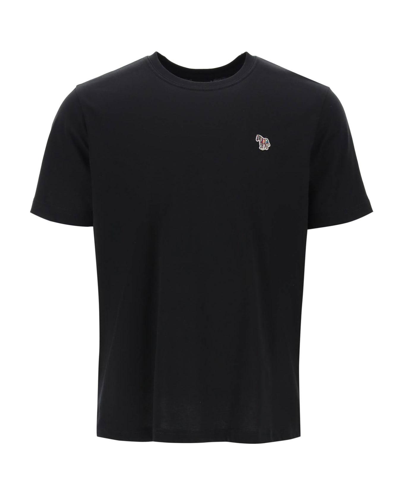 PS by Paul Smith Organic Cotton T-shirt - BLACK (Black) シャツ