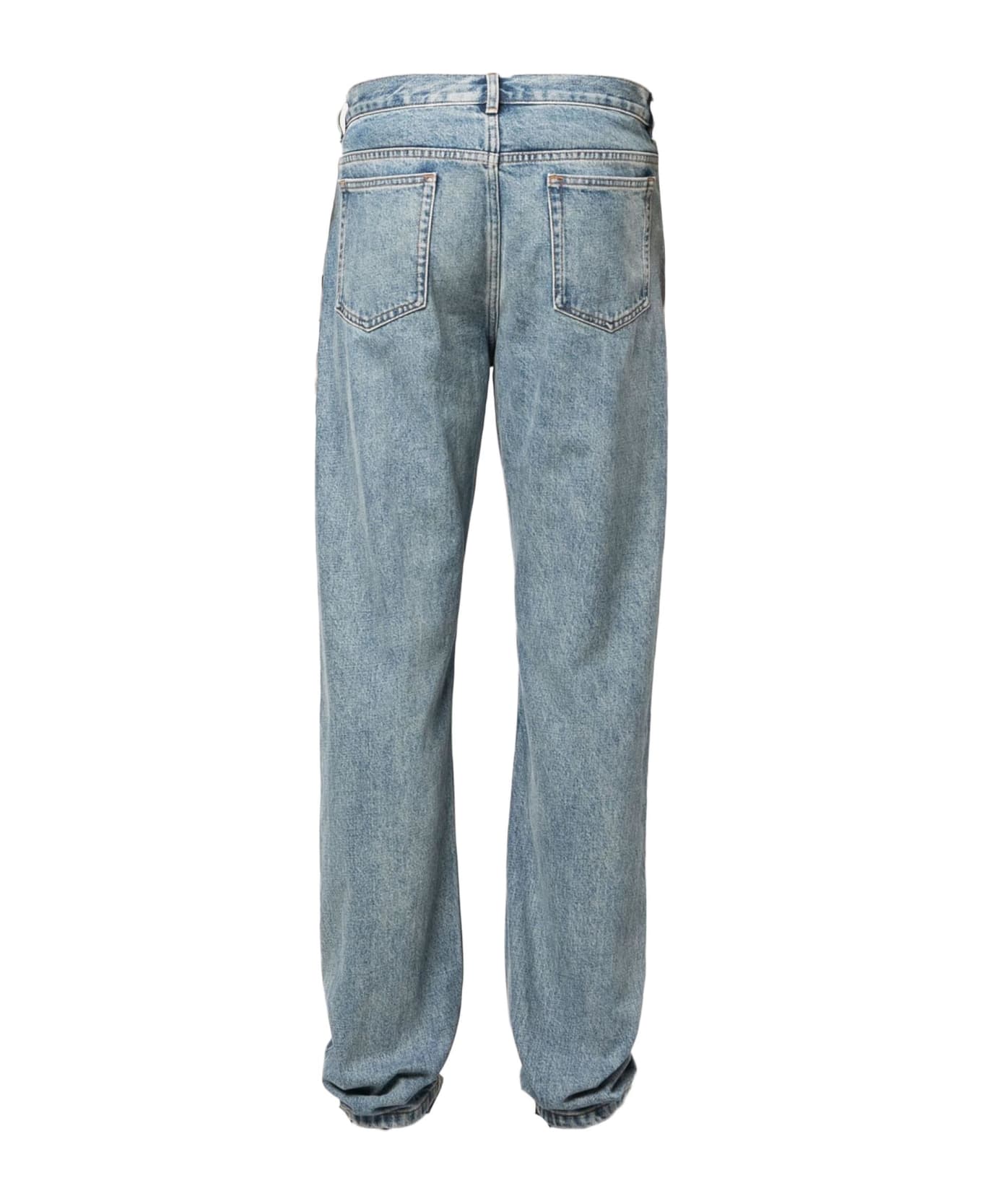 A.P.C. Cotton Denim Jeans - Blu