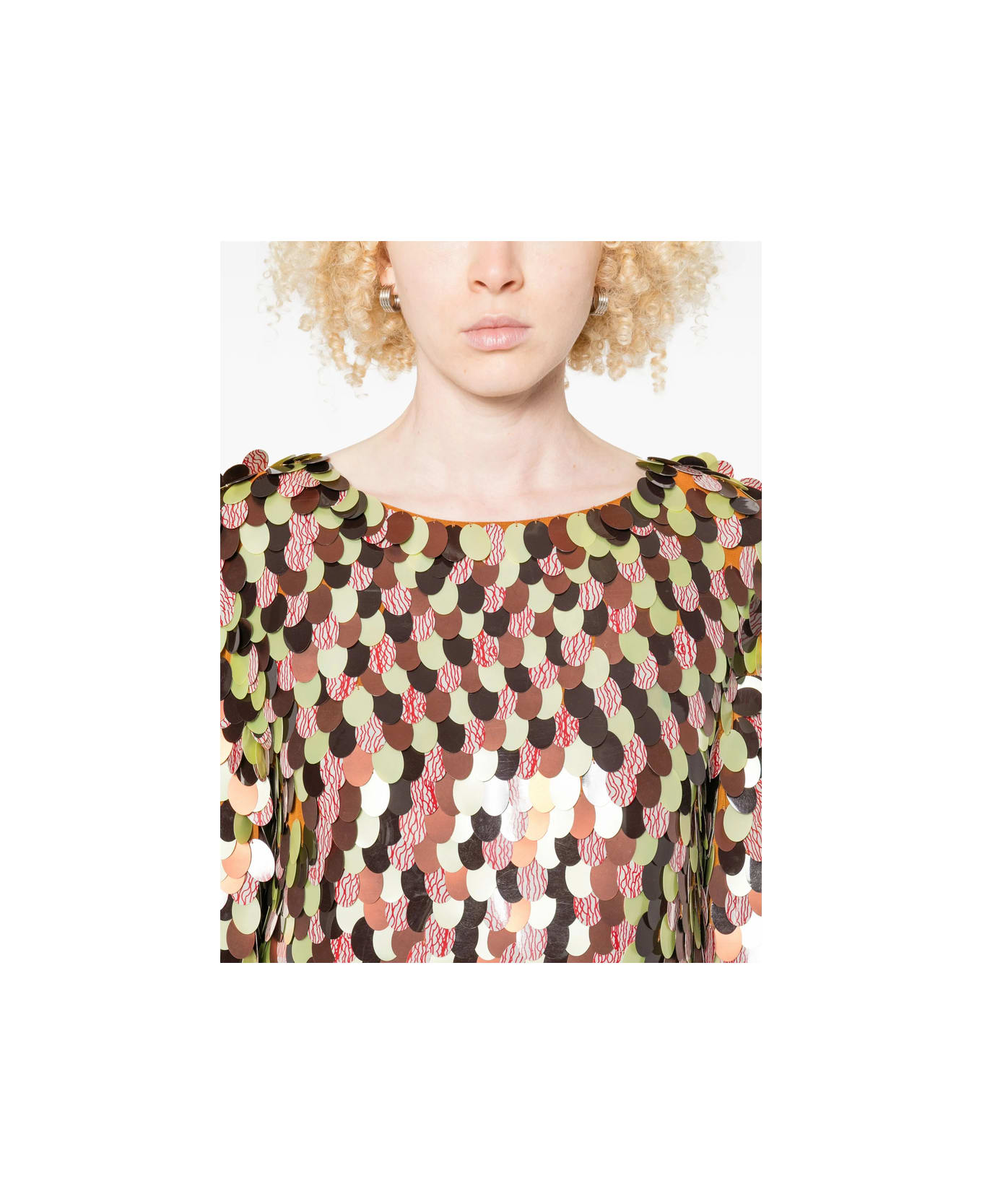 Dries Van Noten Top - BROWN