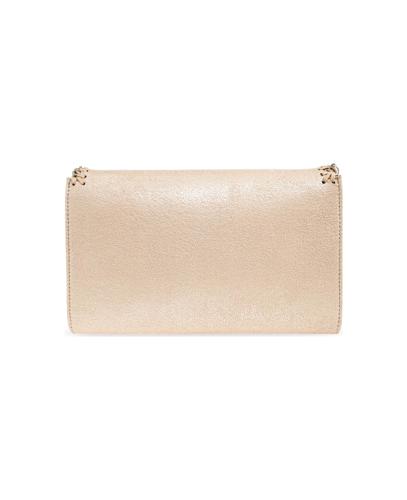 Stella McCartney 'falabella Wallet' Clutch - Airlite Gold