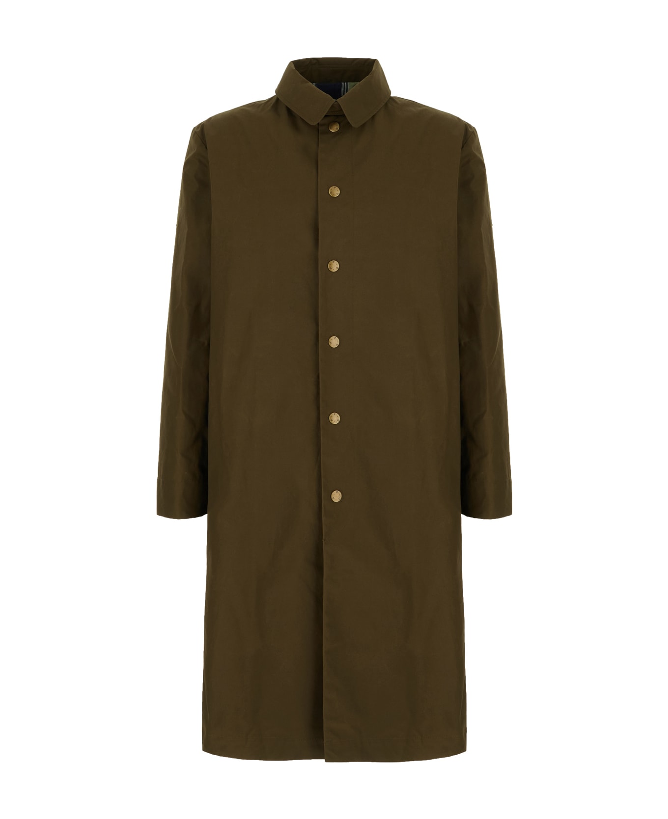 A.P.C. Mud Cotton Coat - Military