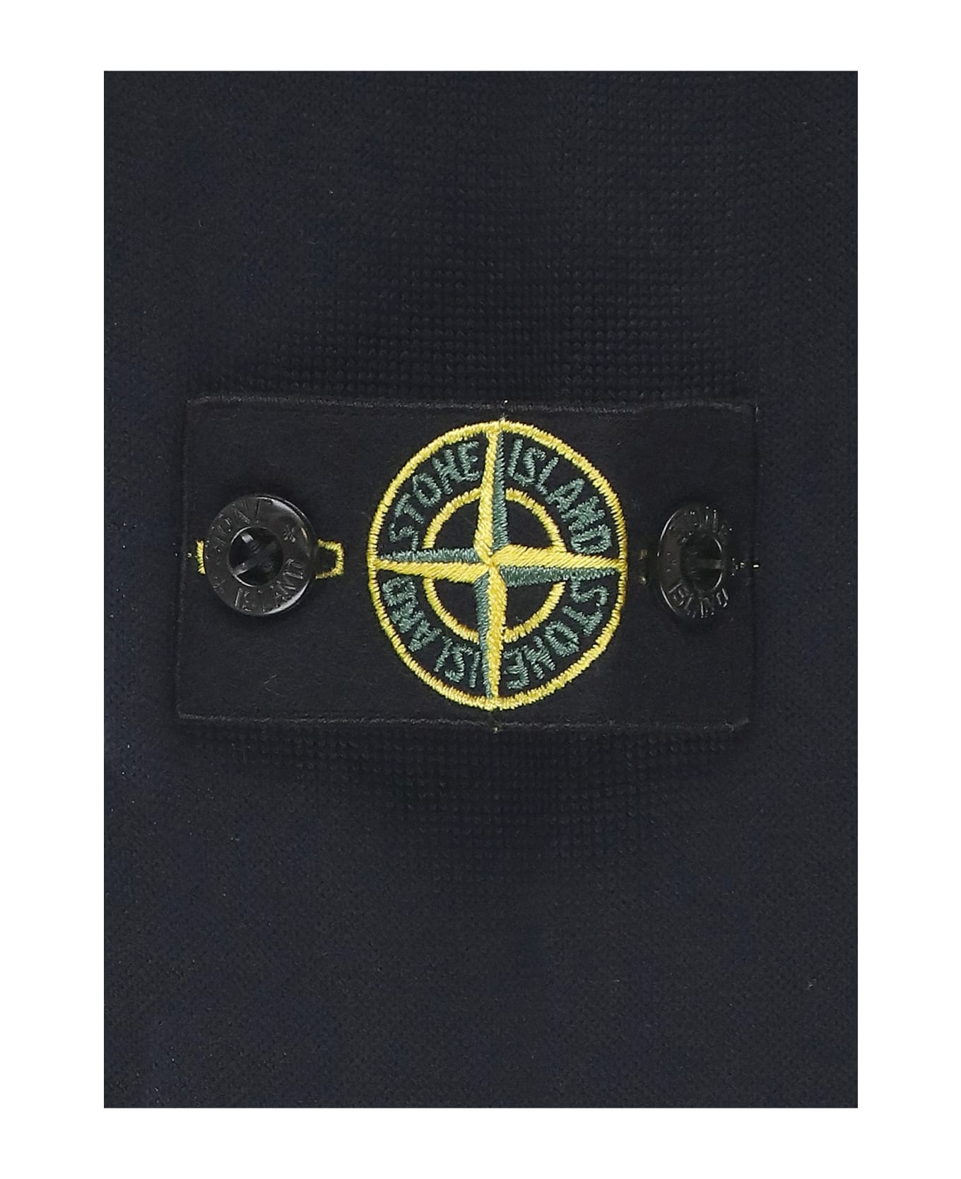 Stone Island Sweater With Logo - Blue