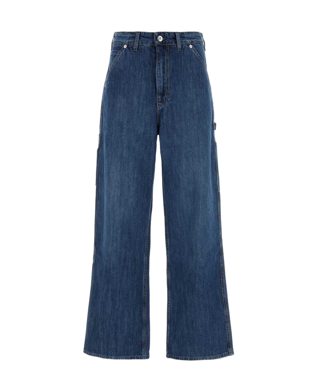 Our Legacy Denim Wide-leg Trade Jeans - BLUE デニム
