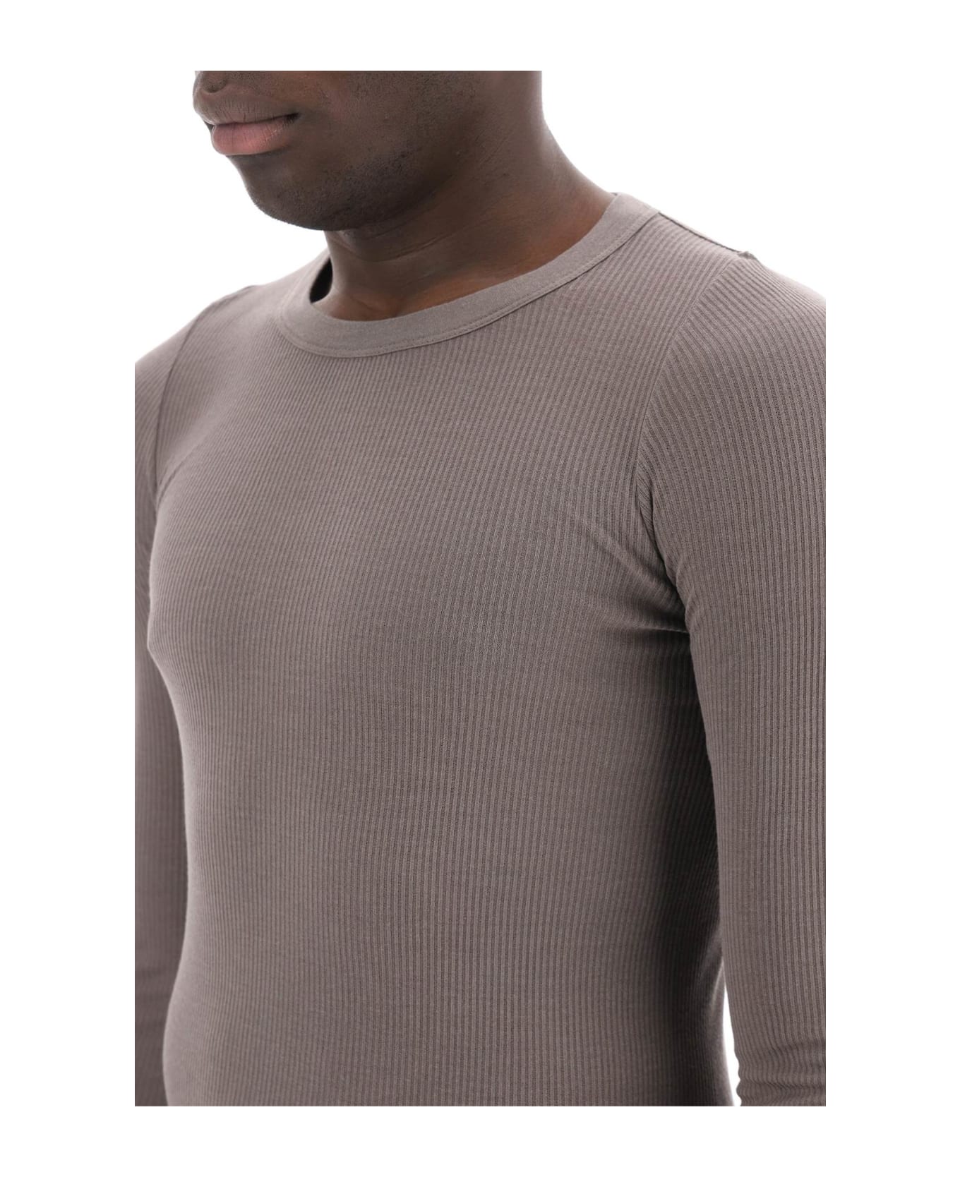 Rick Owens Long-sleeved T-shirt - DUST (Brown)