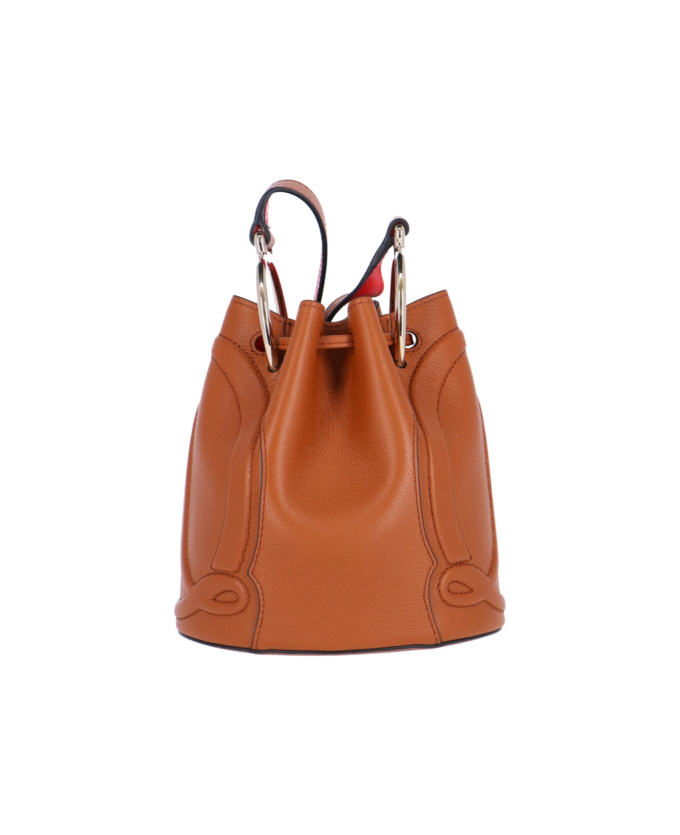 Christian Louboutin 'by My Side' Bucket Bag - Brown トートバッグ