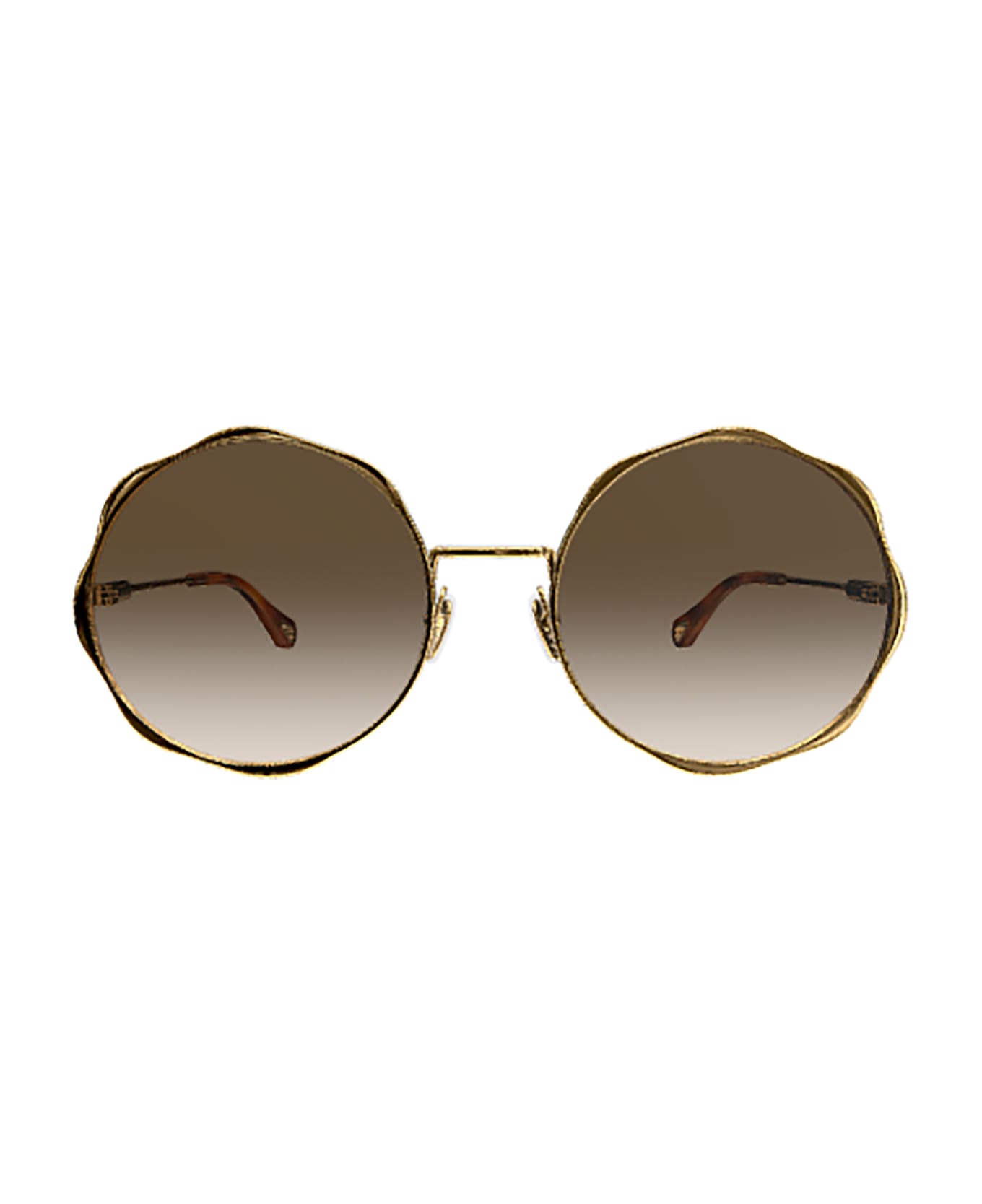 Chloé Eyewear CH0184S Sunglasses - Gold Gold Brown