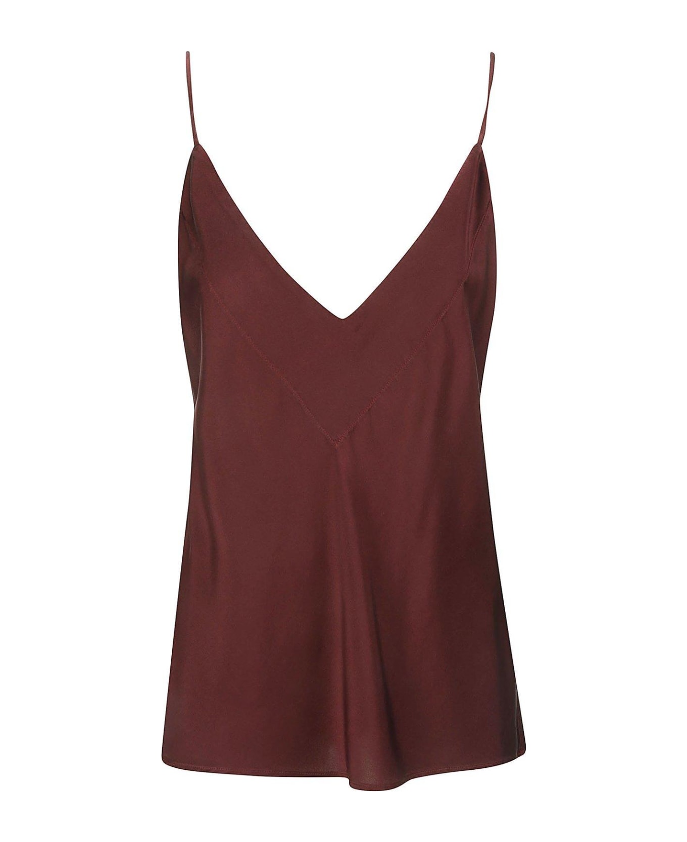 Forte_Forte Stretch Strappy Top - Cacao