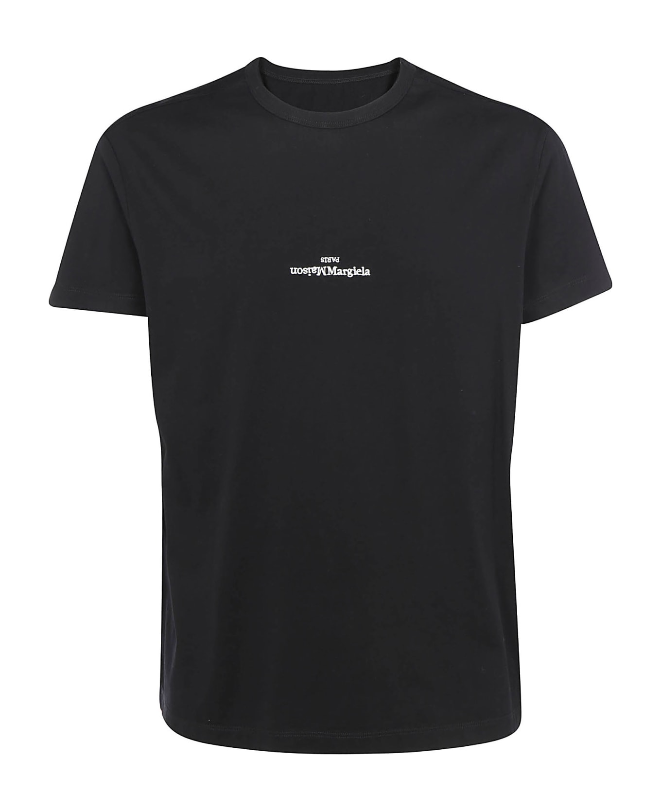 Maison Margiela Logoed T-shirt - Black シャツ