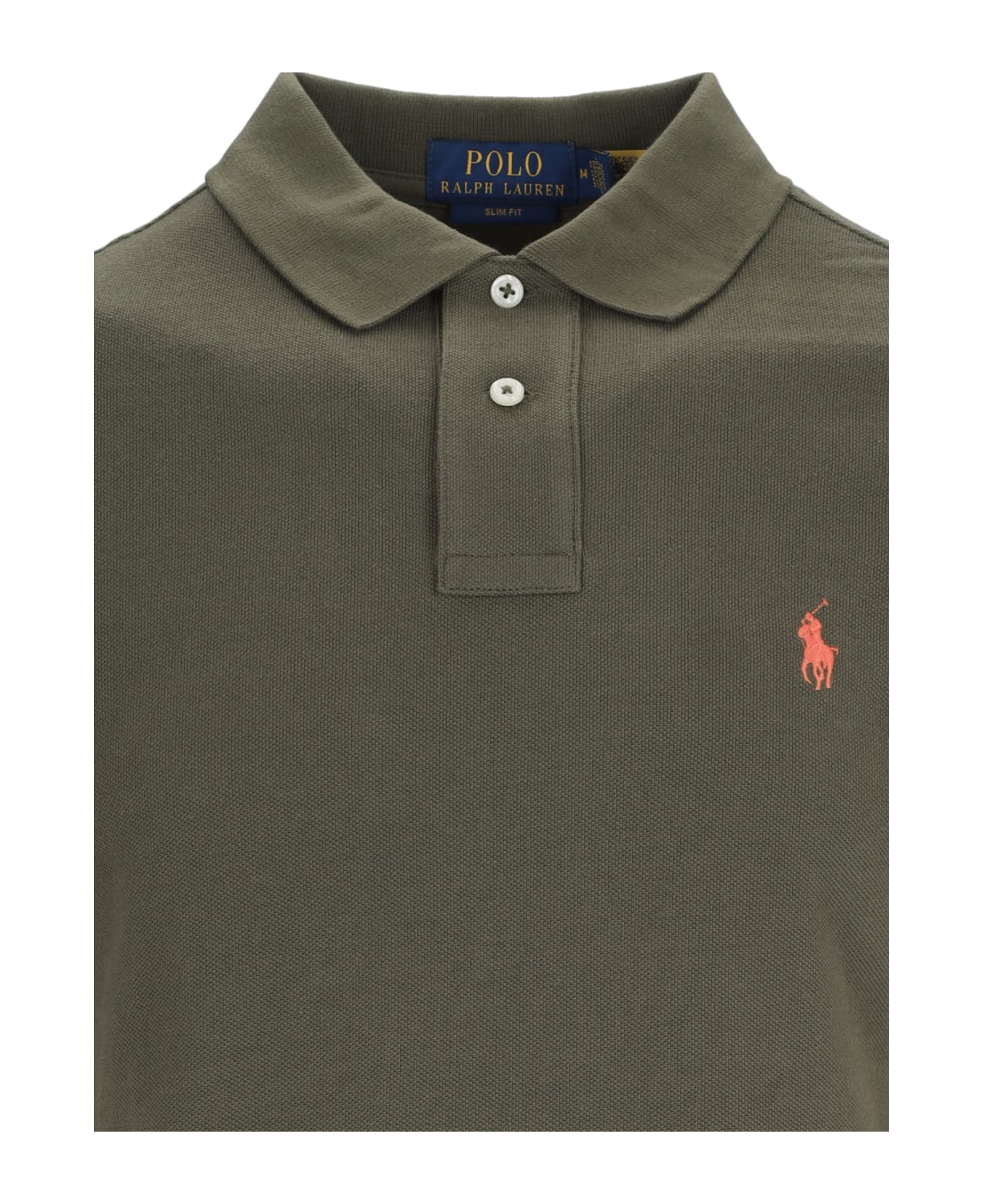 Polo Ralph Lauren Logo Embroidery Polo Shirt - Green