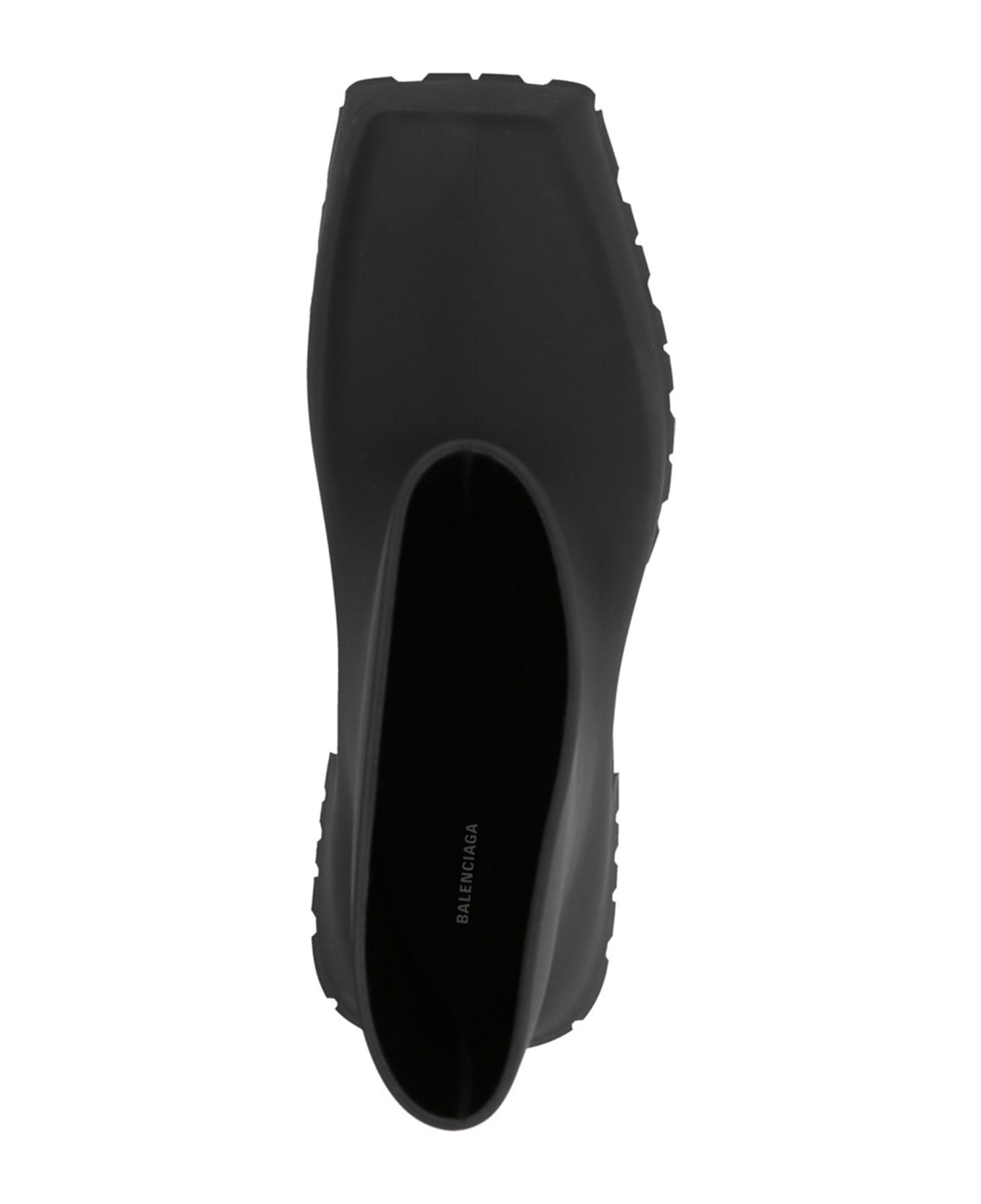 Balenciaga 'trooper Rubber' Ankle Boots - Black  