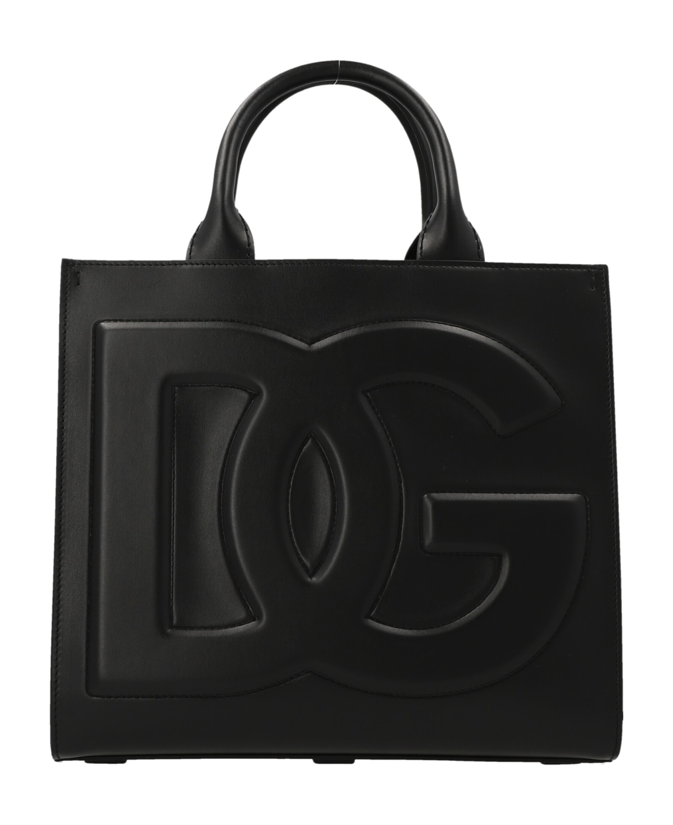Dolce & Gabbana Logo Handbag - Black  