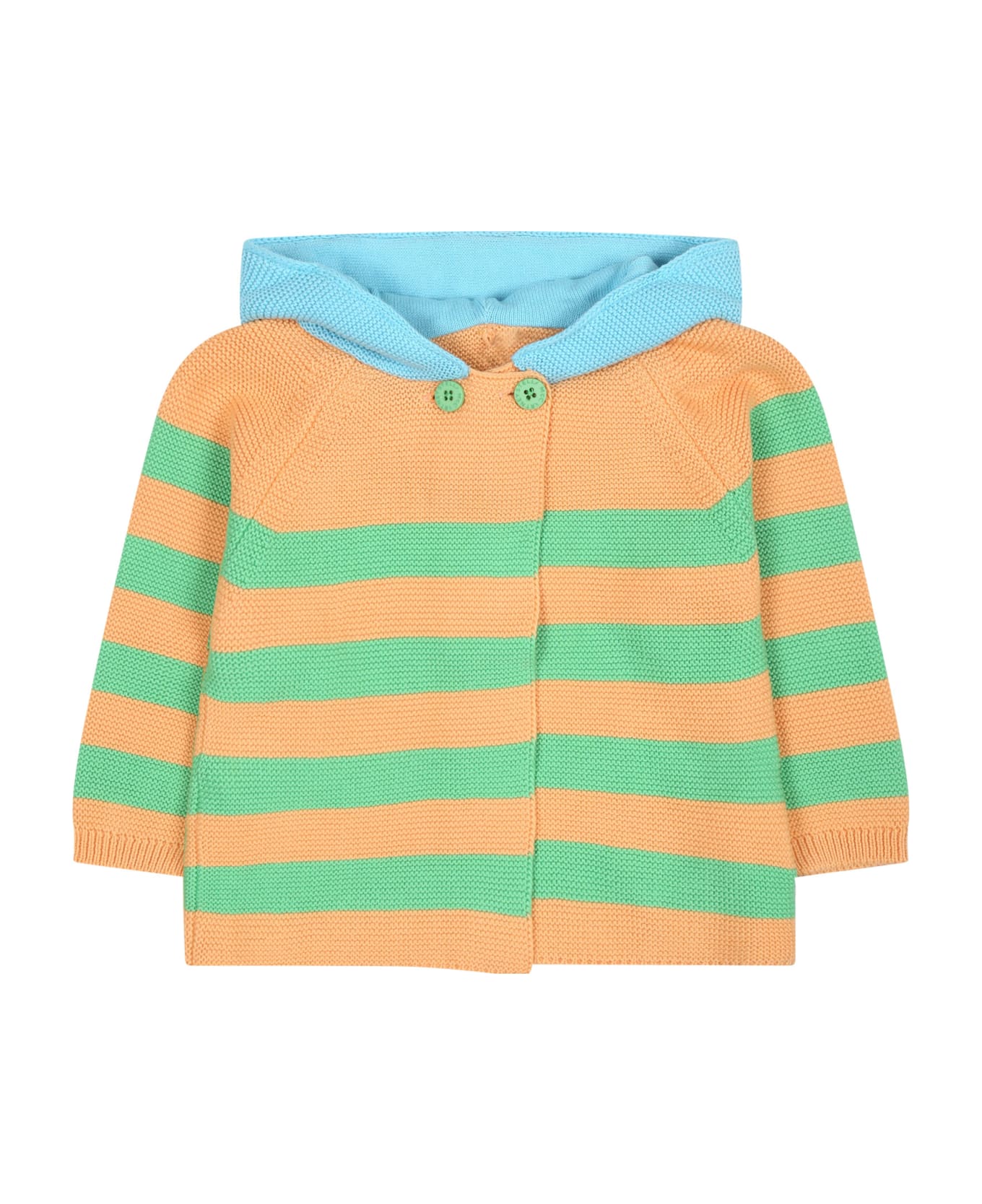 Stella McCartney Kids Multicolor Cardigan For Babies - Multicolor ニットウェア＆スウェットシャツ