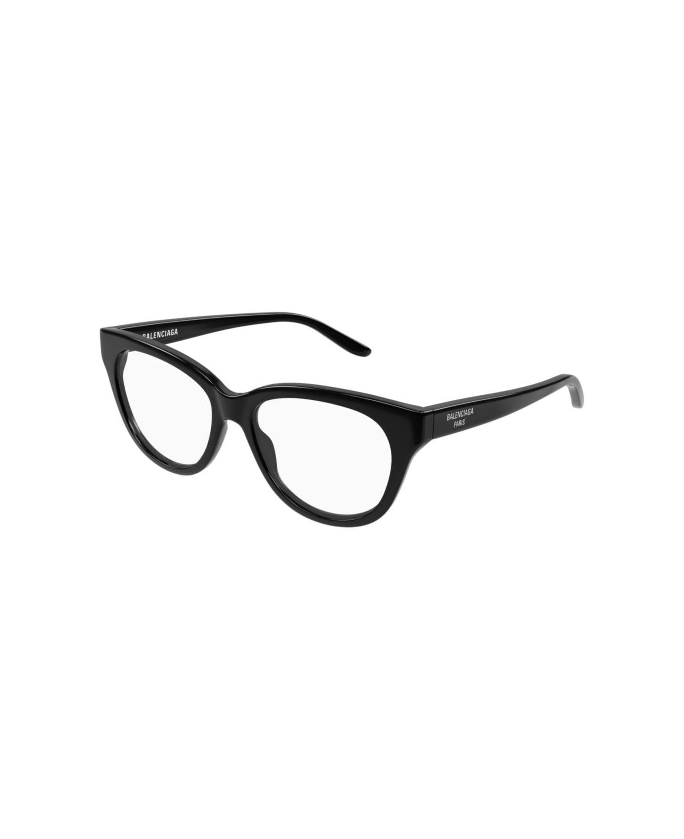 Balenciaga Eyewear Bb0441o-008black-black-transparent - BLACK-BLACK-TRANSPARENT アイウェア
