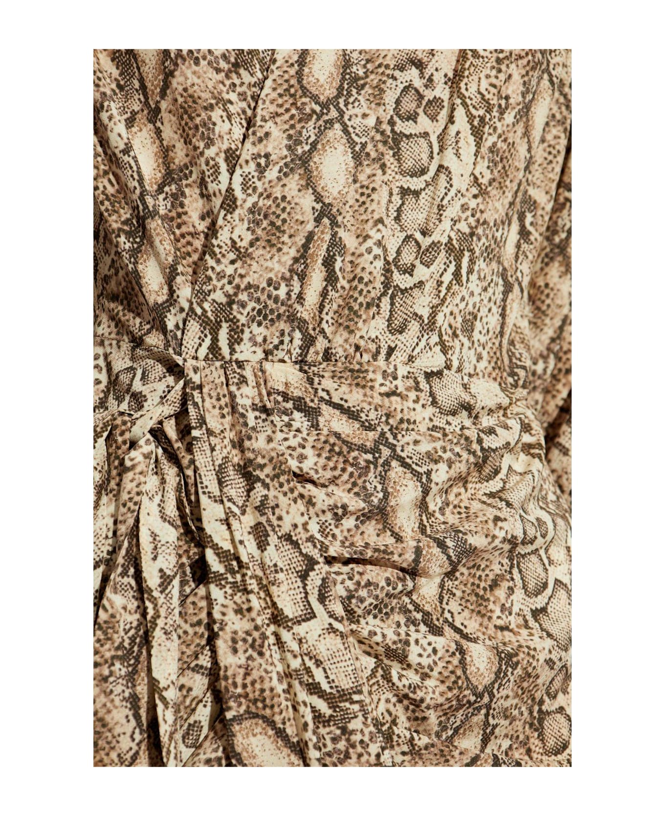 Isabel Marant Cleora Long-sleeved Dress - Beige