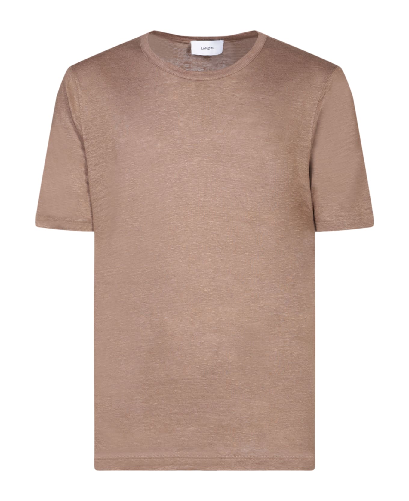 Lardini Brown/dark Beige T-shirt - Beige