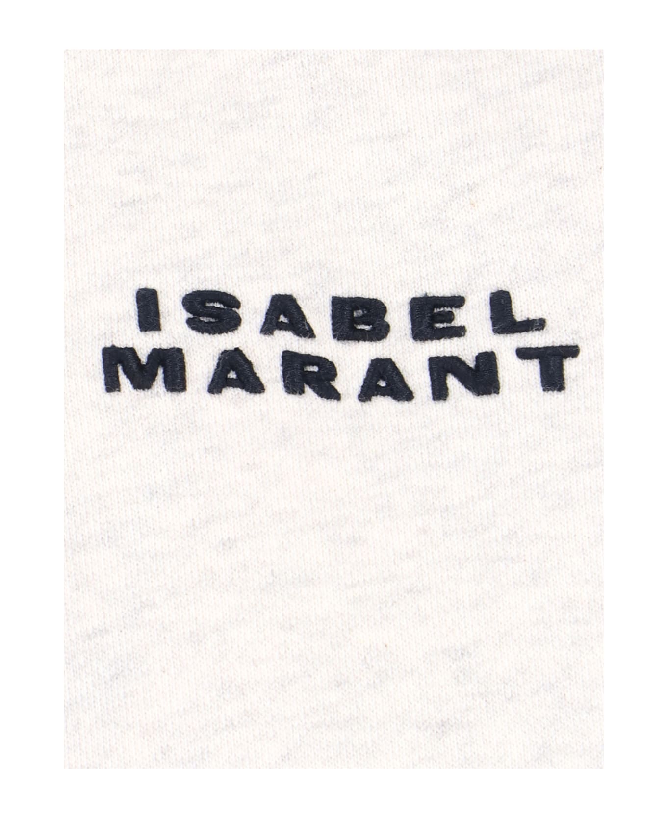 Isabel Marant "shad" Crew Neck Sweatshirt - Crema