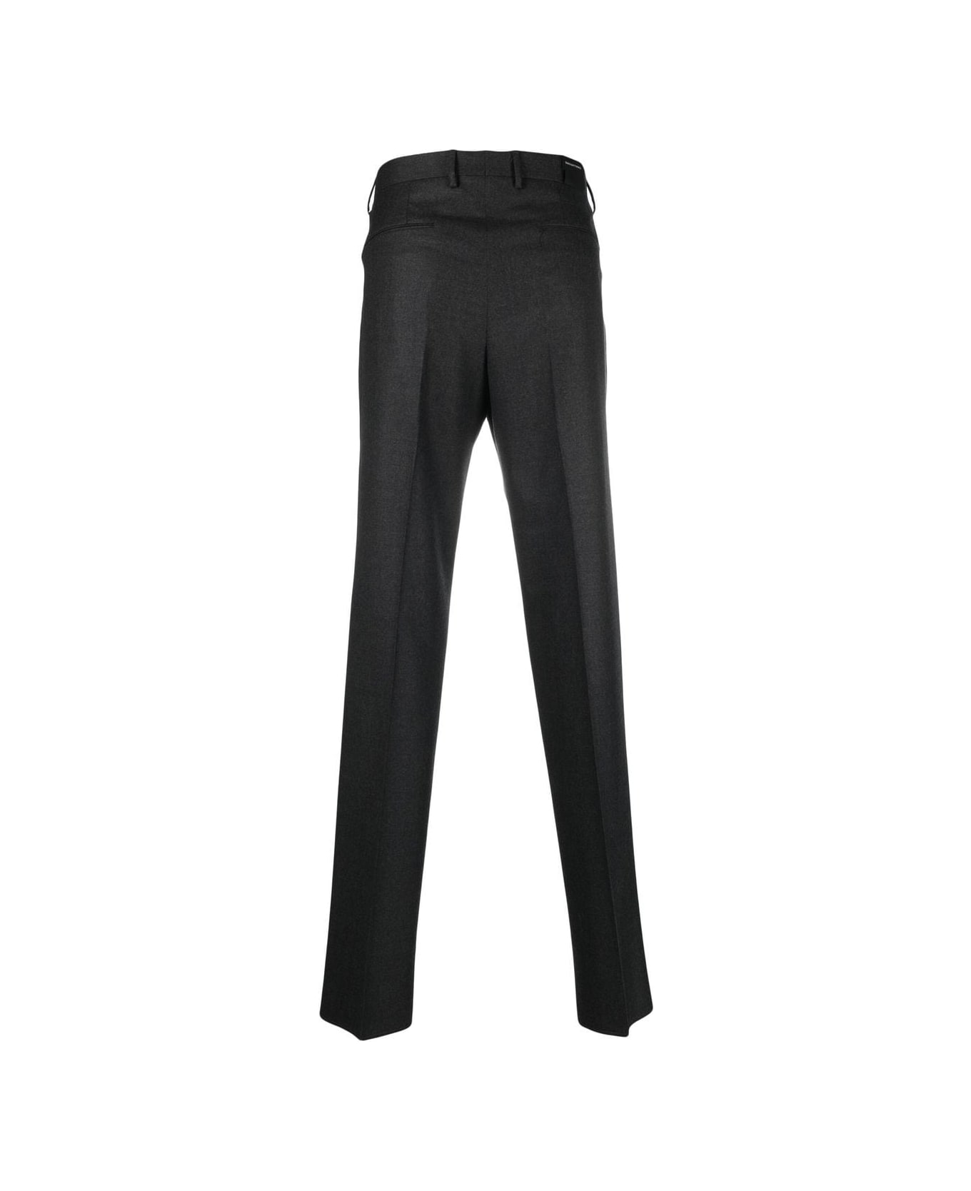 Tagliatore Flannel Trousers - Dark Grey