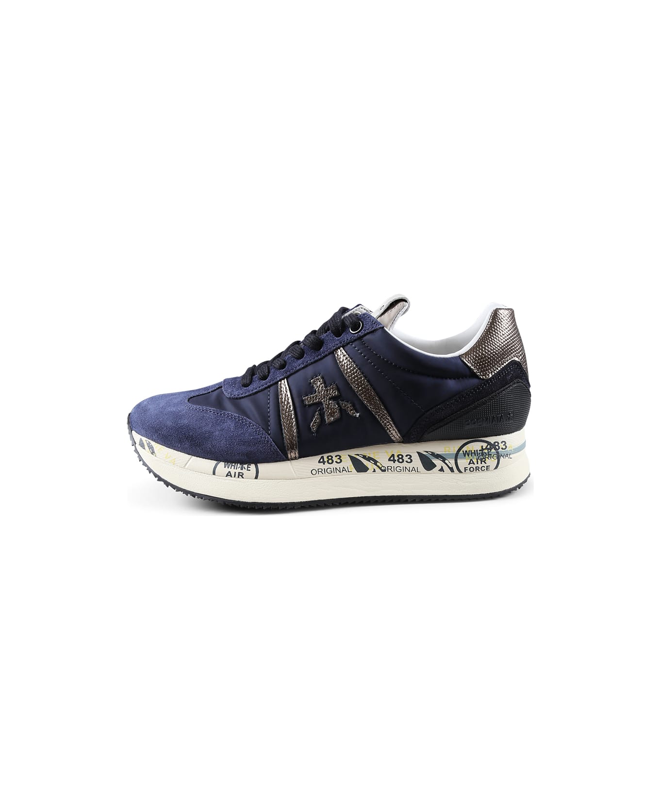 Premiata Blue Conny 6981 Sneakers For Woman - Blue