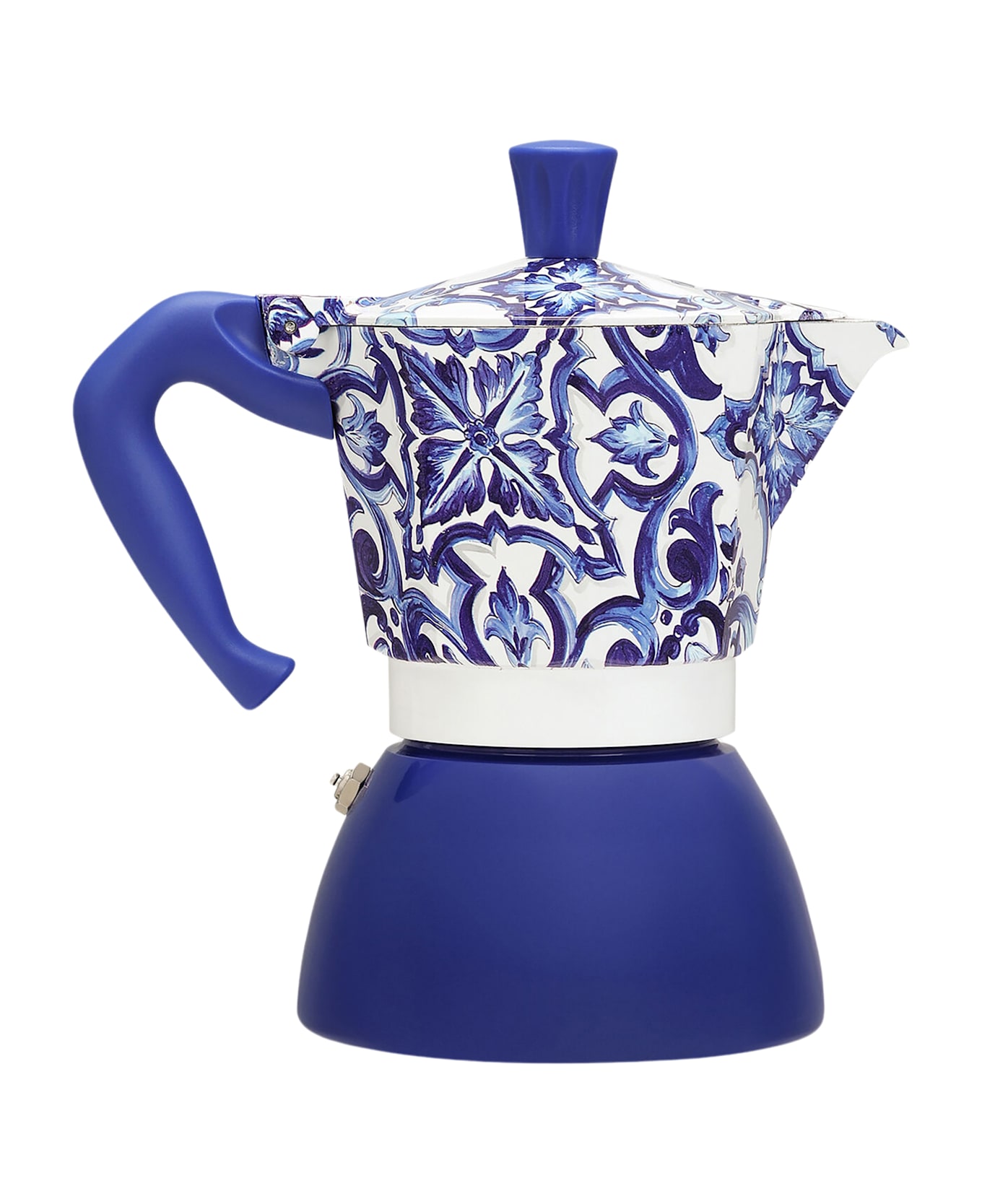 Dolce & Gabbana Moka Induction 4 Tazze Blu Mediterraneo - Blu