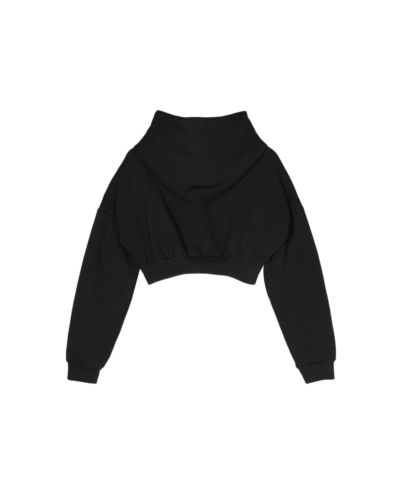 Entire Studios Cropped Heavy Hood - Soot