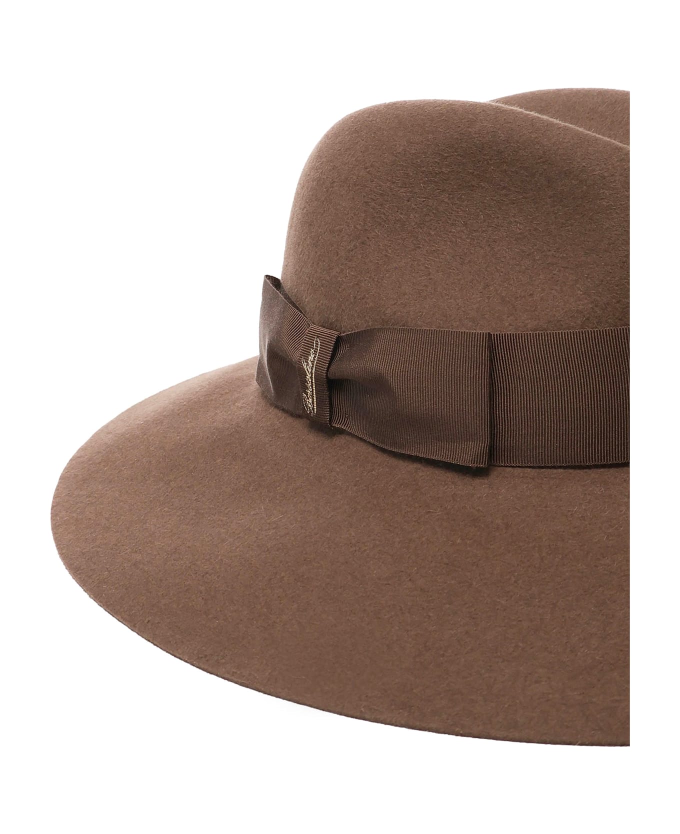 Borsalino Sophie Shaved Felt Hat - Biscuit