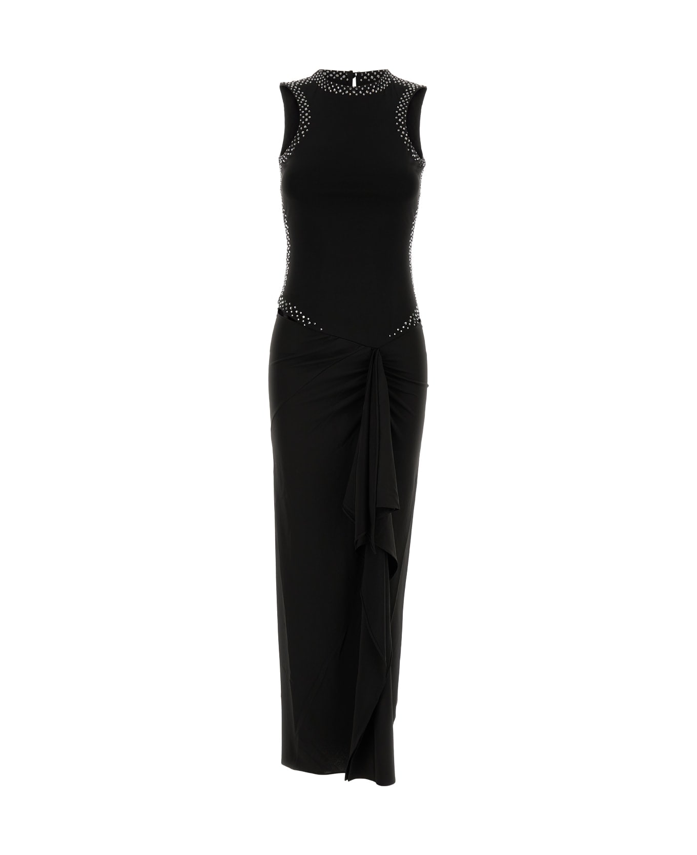 The Attico Midi Dress - Black