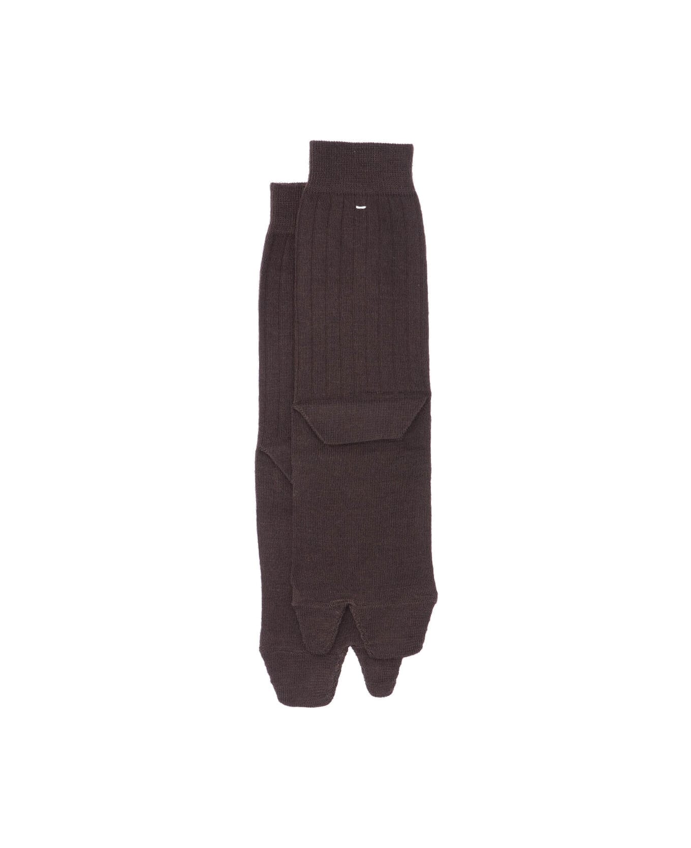 Maison Margiela 
tabi
 Socks - Brown