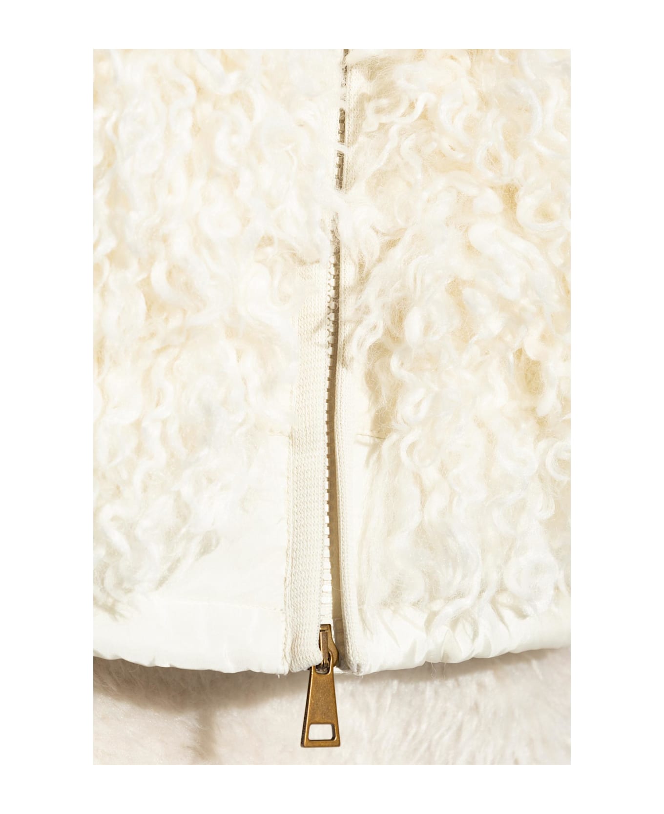 Moncler Jacket With Hood - White