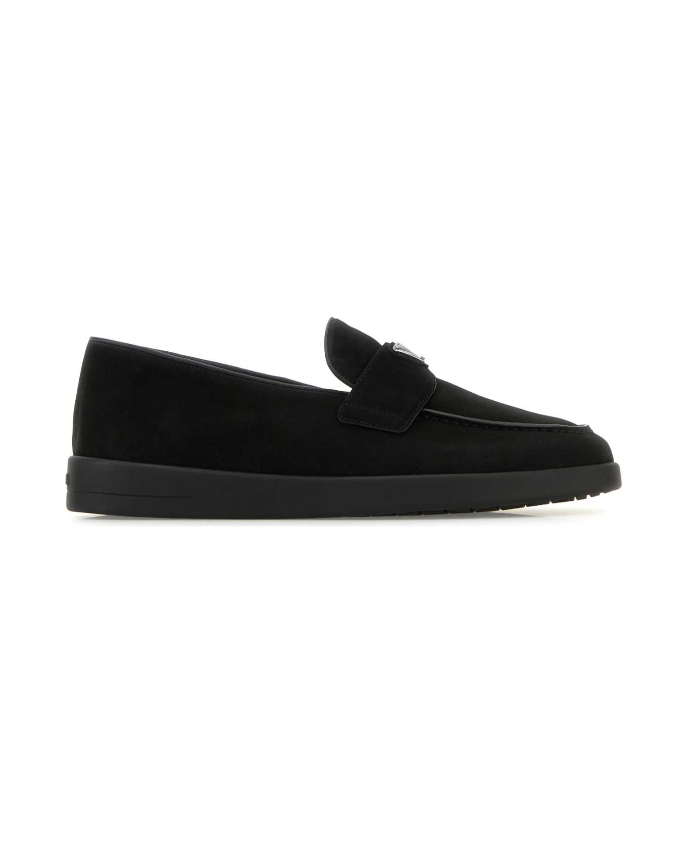 Black Suede Loafers - Thumbnail 2