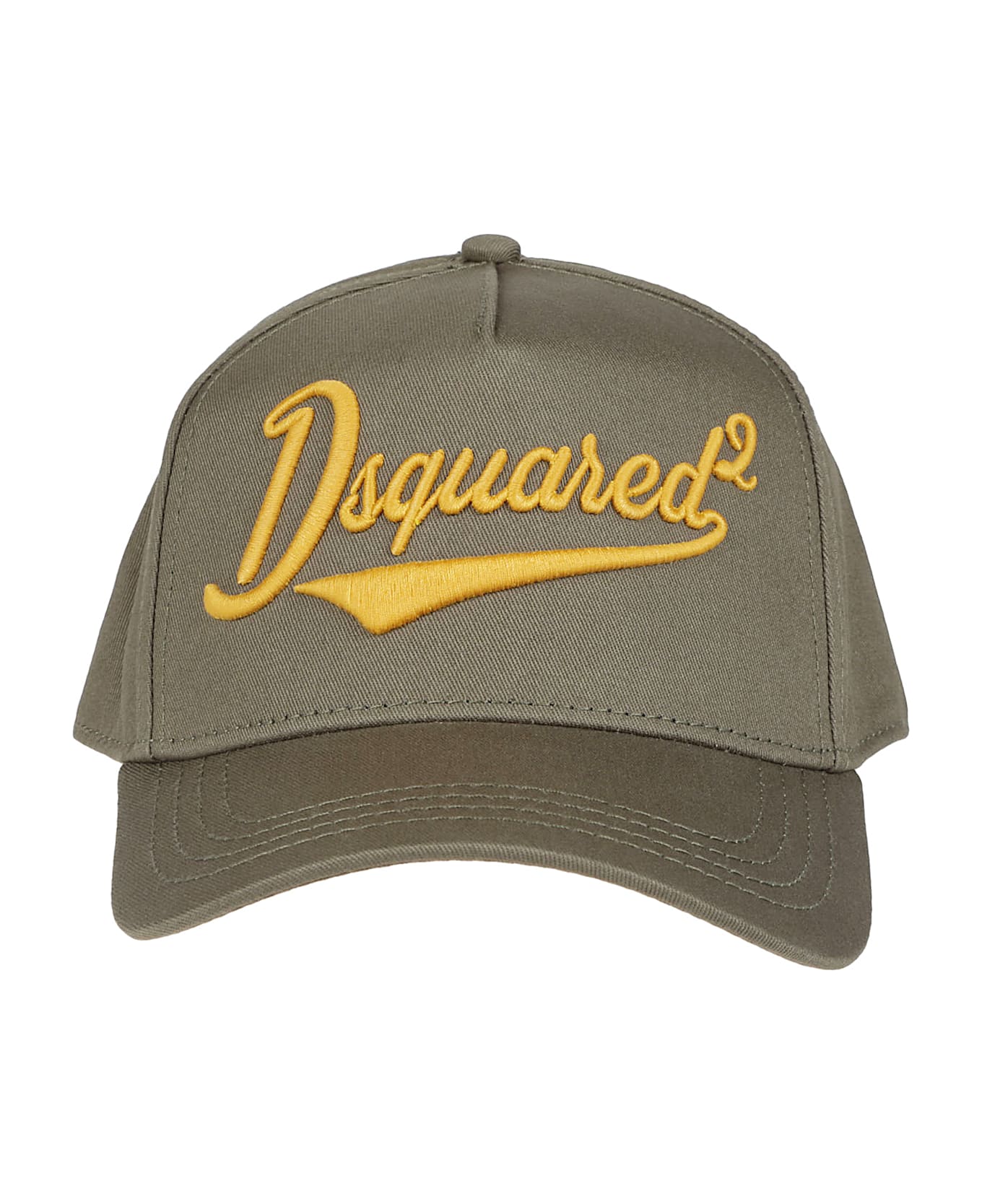 Dsquared2 Logo Baseball Cap - Verde Militare
