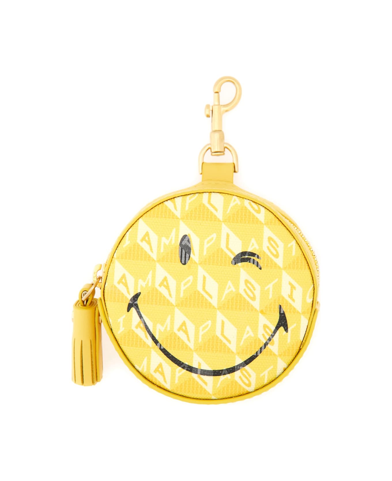 Anya Hindmarch Ear Pods Pouch "wink" - YELLOW