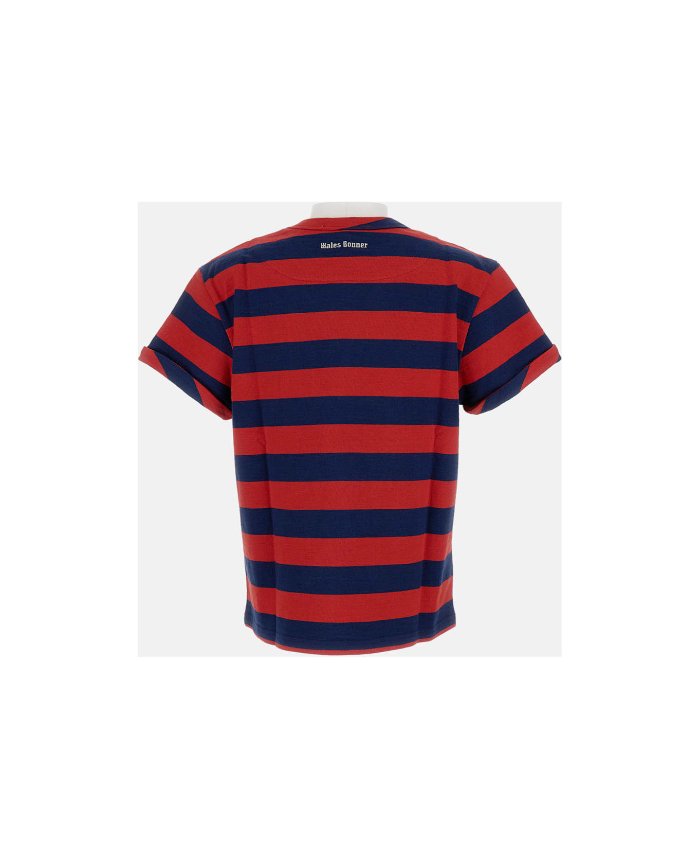 Wales Bonner City Cropped T Shirt - MultiColour