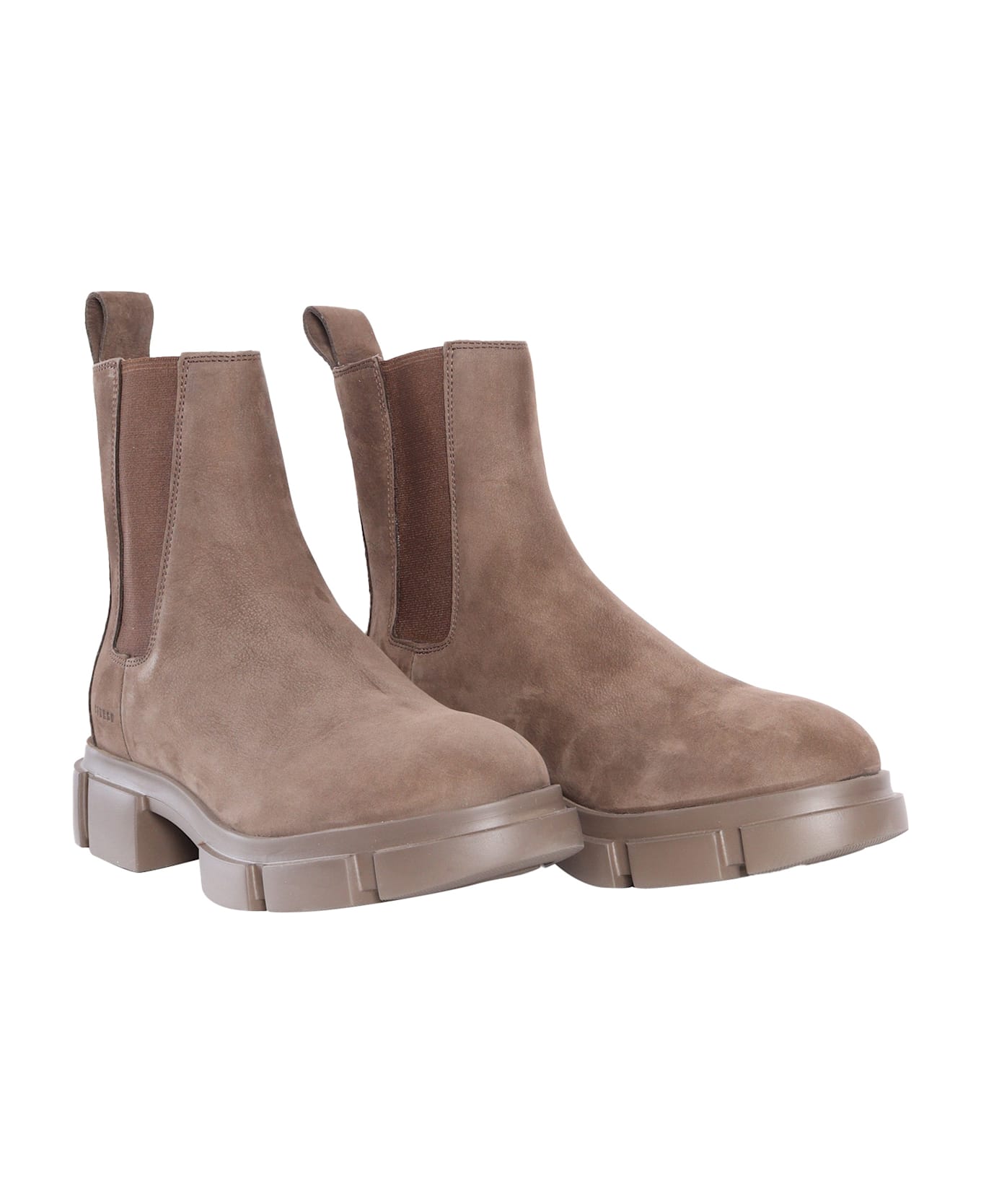 Copenhagen Woman Nabuc Chelsea Boot - BROWN