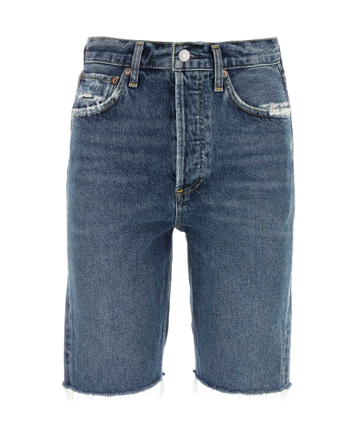 AGOLDE Denim Precision Bermuda Shorts - PRCSN