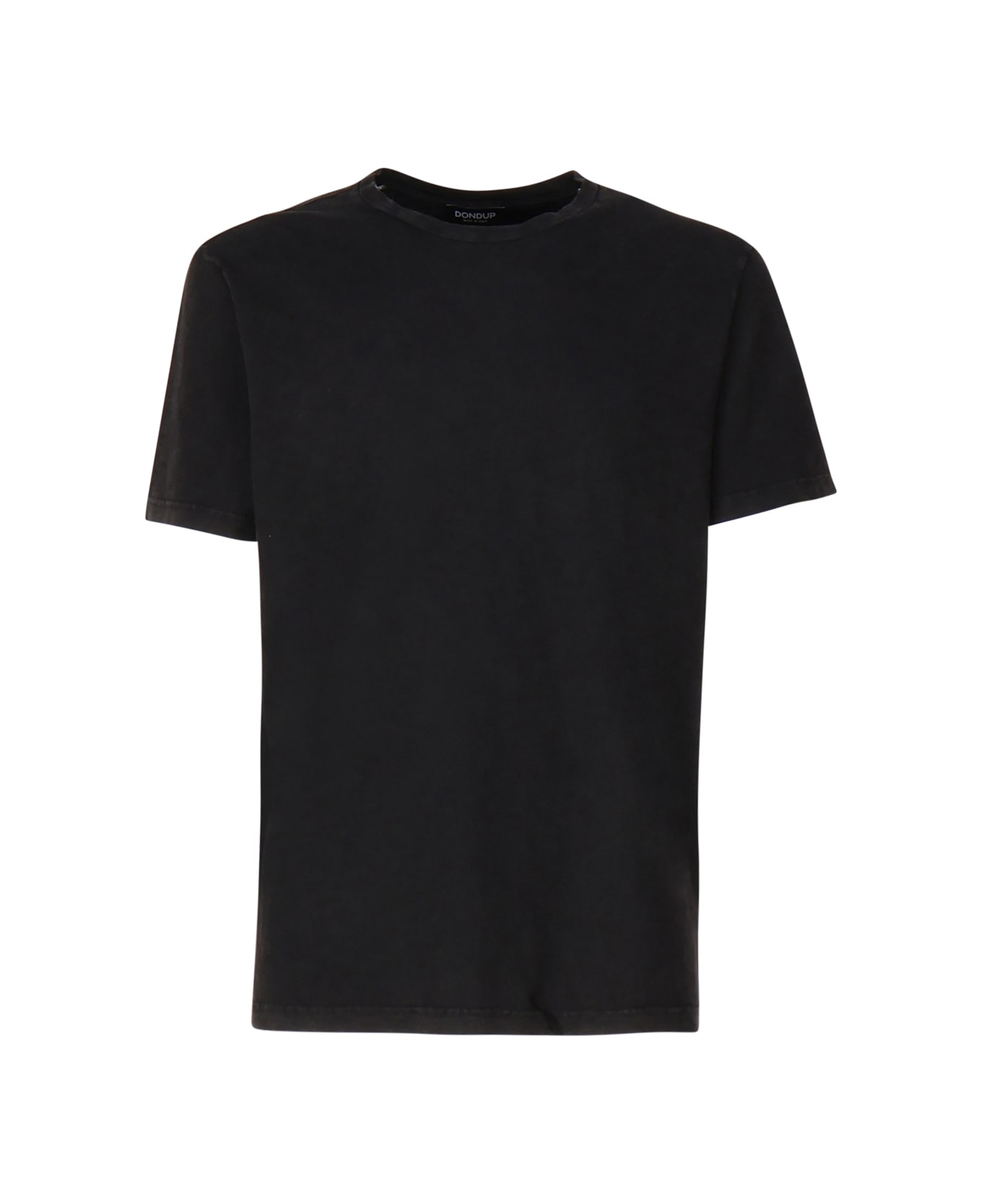 Dondup Regular Jersey T-shirt - Black シャツ