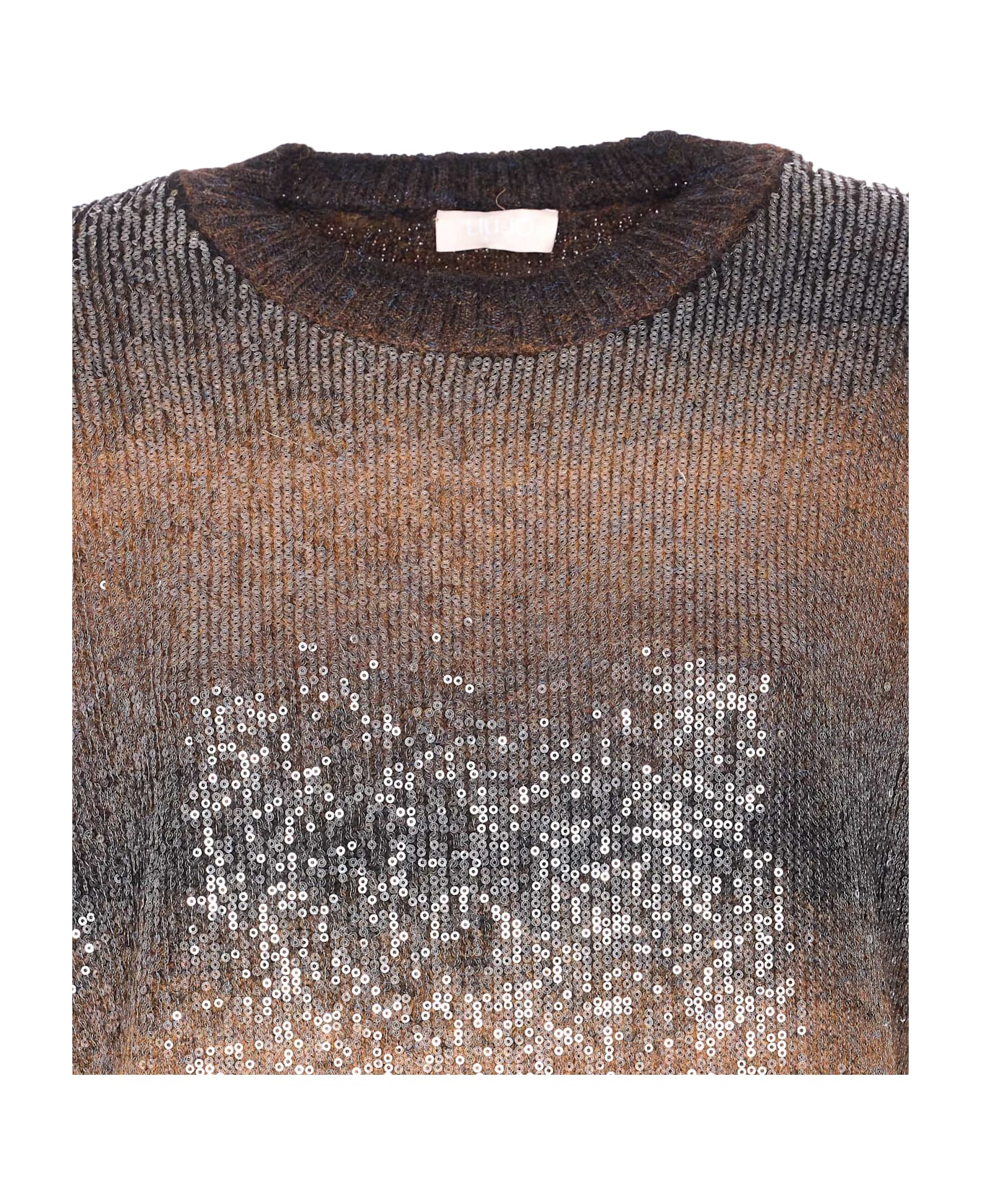 Liu-Jo Sequins Dress - Brown