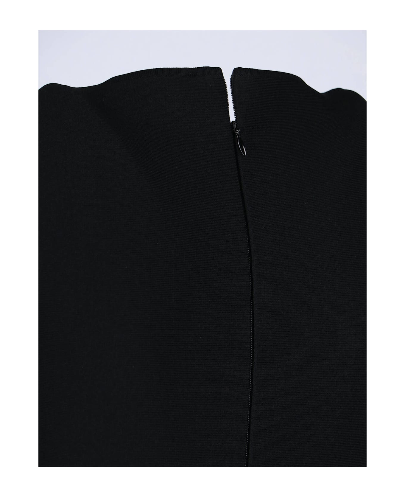 Alexander McQueen Knit Mini Dress - Black