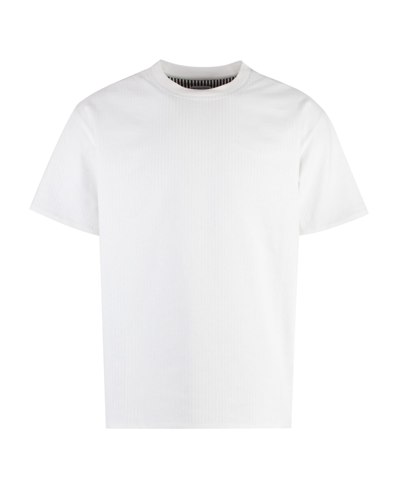 Bottega Veneta Cotton Crew-neck T-shirt - White シャツ