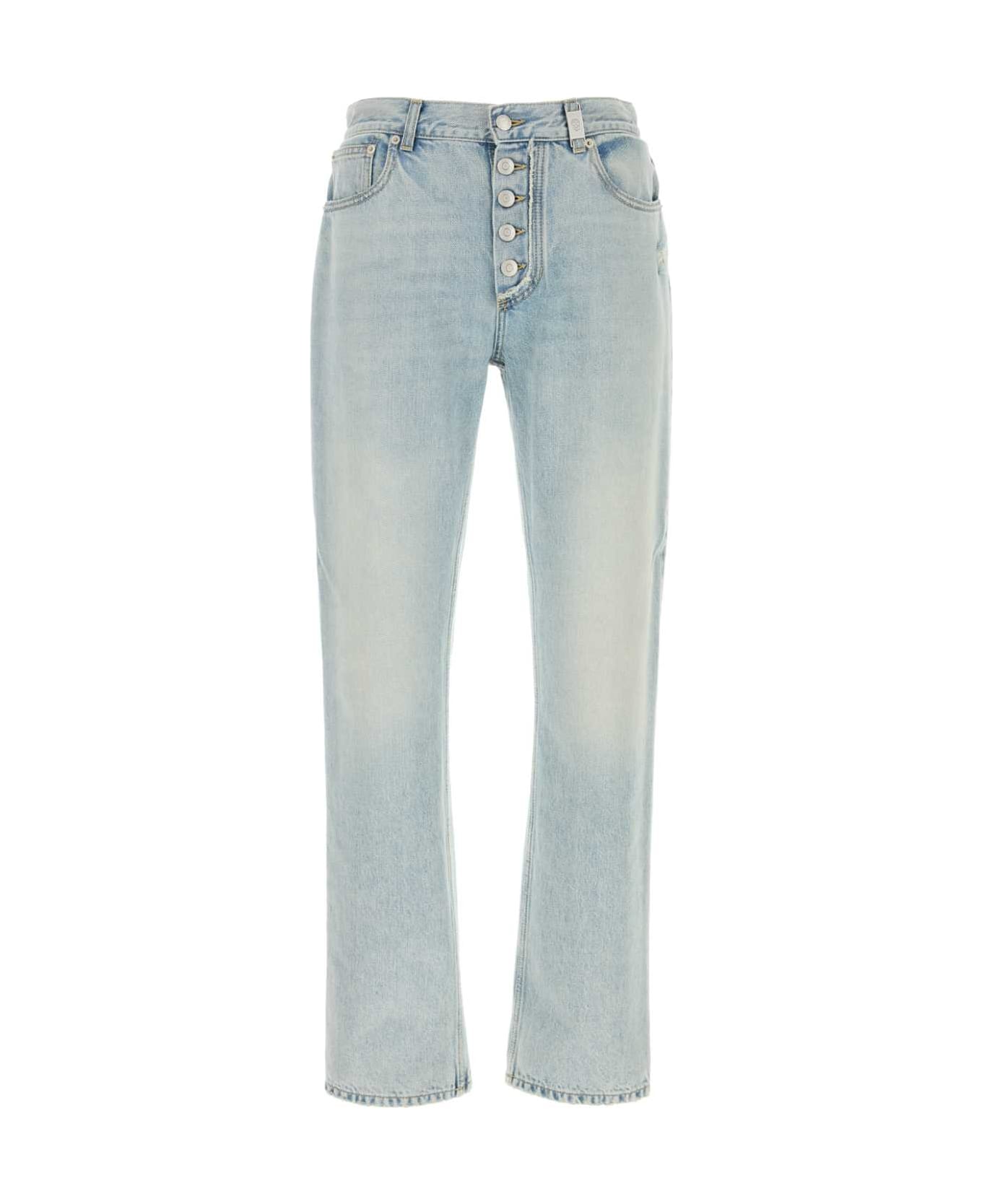Alexander McQueen Denim Jeans - BLUEWASHED